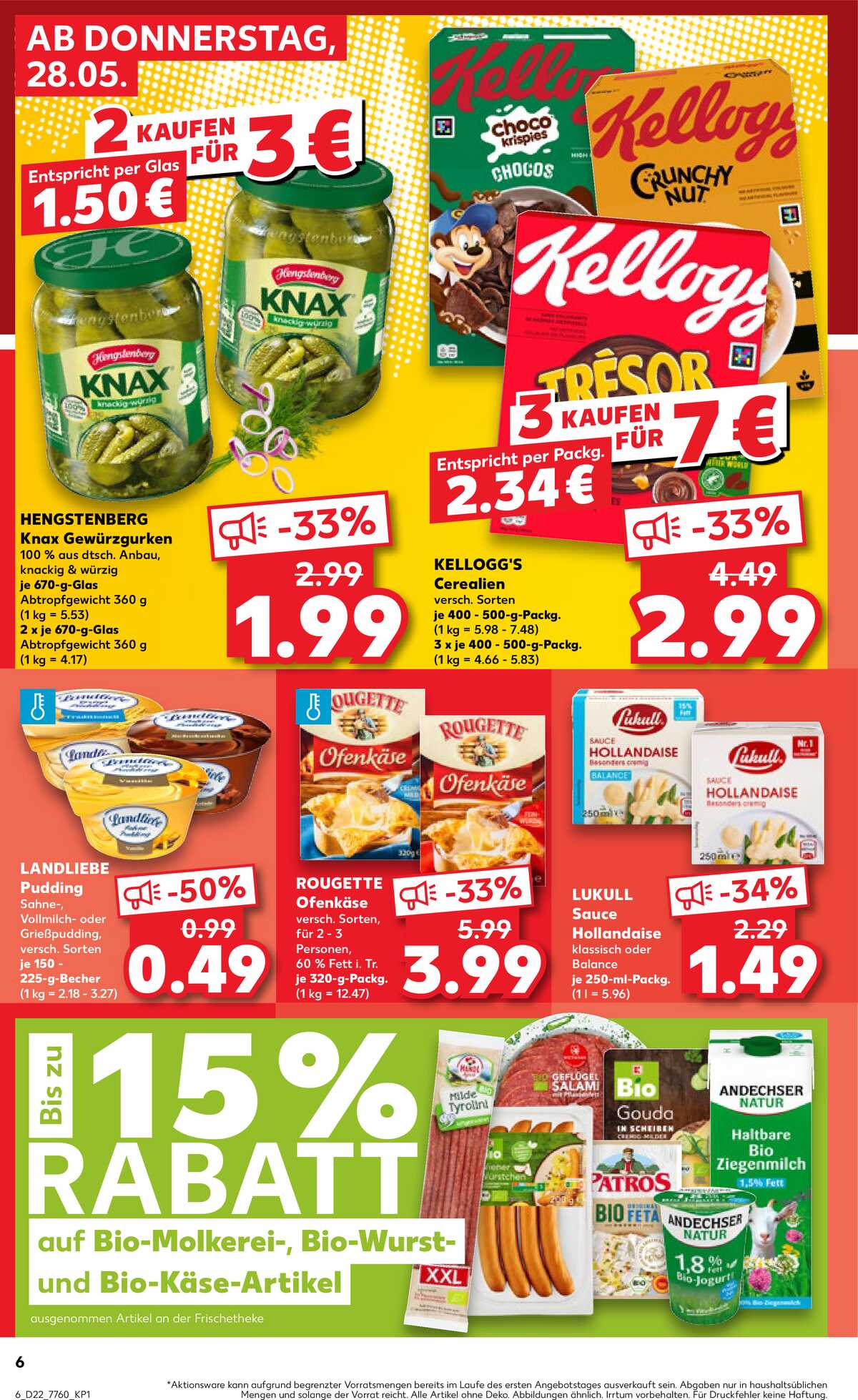 Leták Kaufland Německo 28.5.-3.6.2026 strana 6