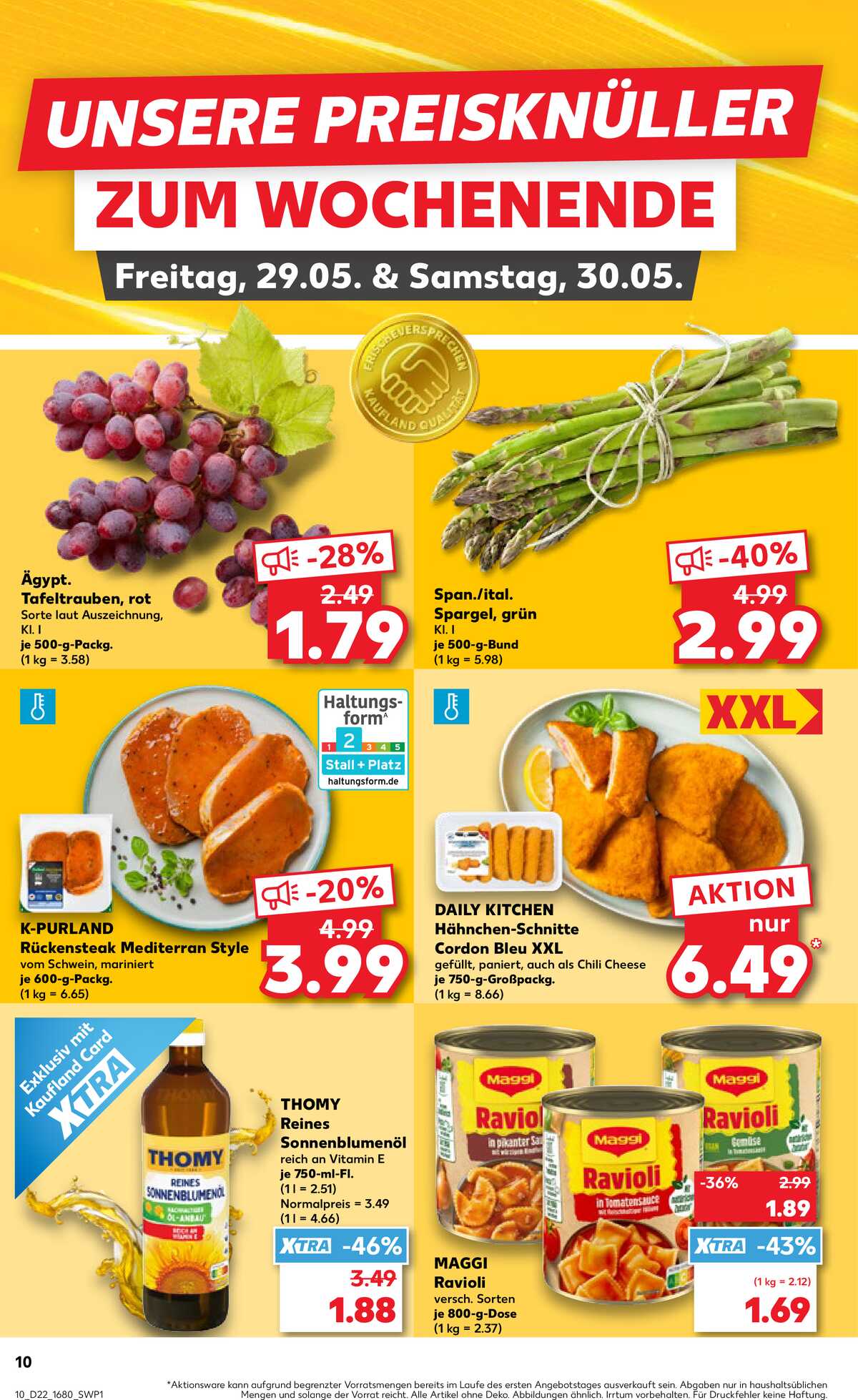 Leták Kaufland Německo 28.5.-3.6.2026 strana 10