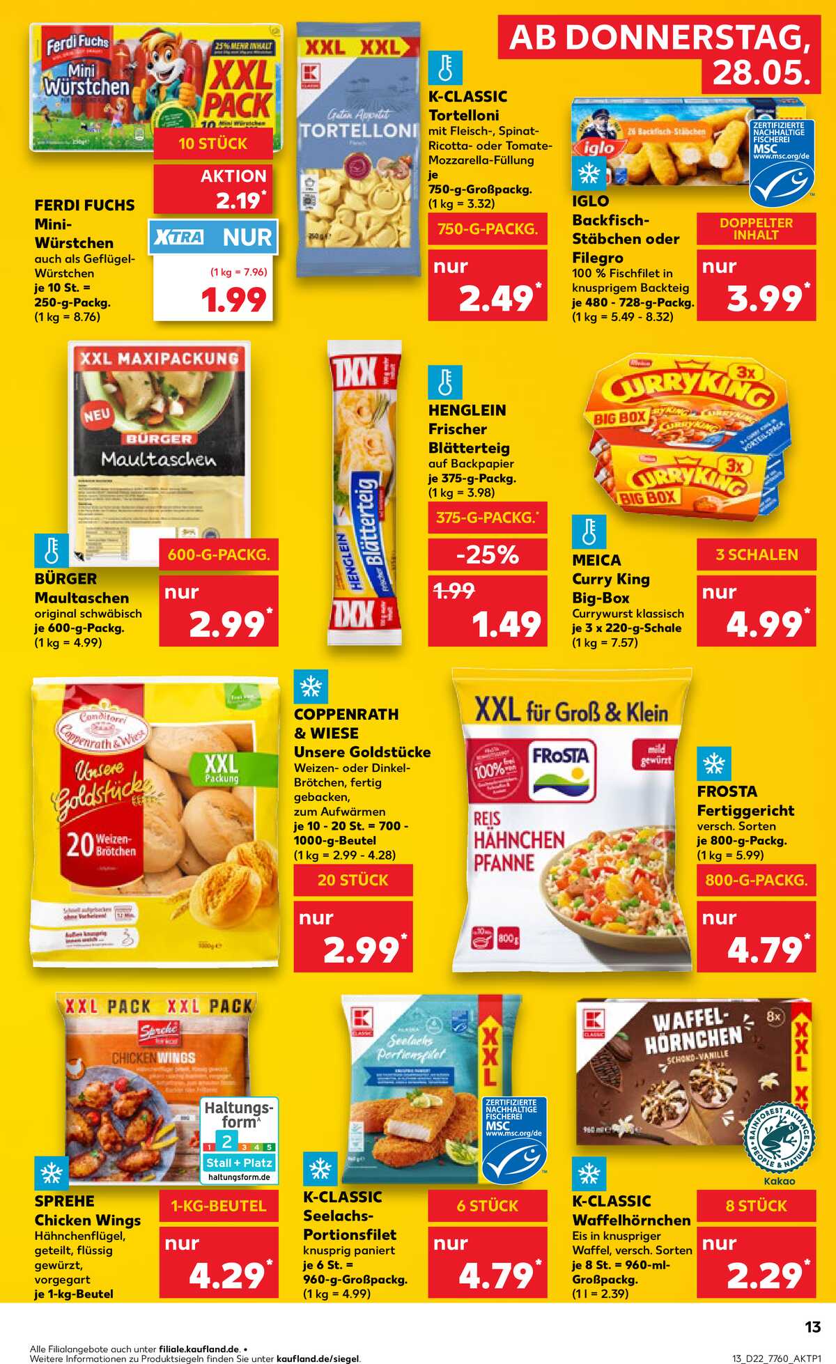 Leták Kaufland Německo 28.5.-3.6.2026 strana 13