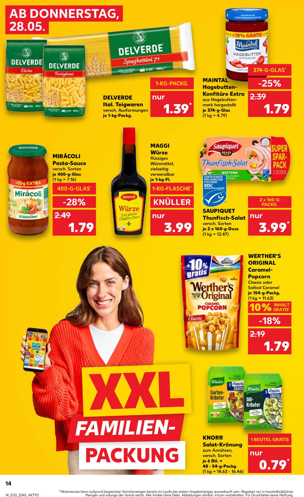 Leták Kaufland Německo 28.5.-3.6.2026 strana 14