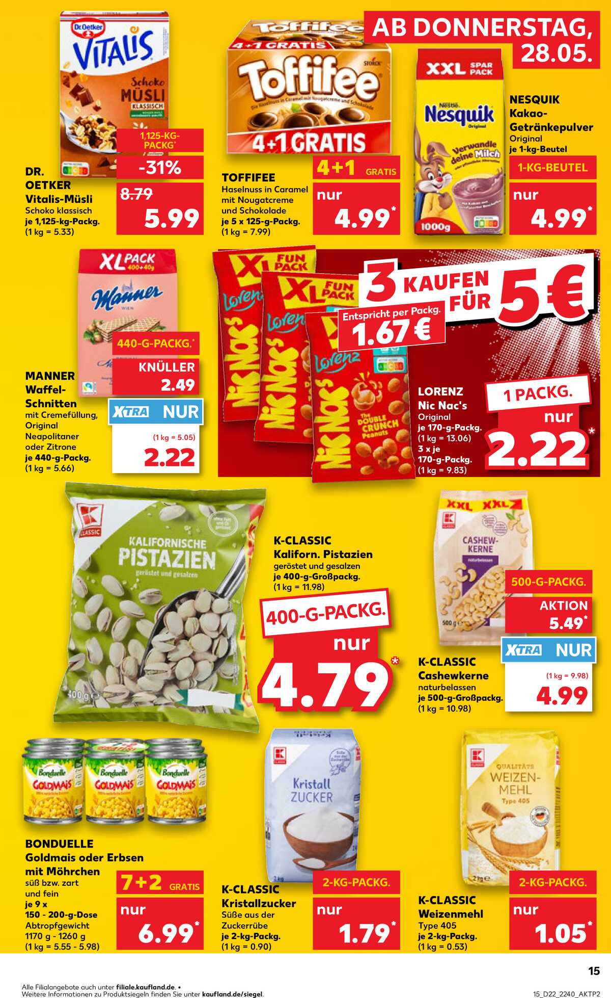 Leták Kaufland Německo 28.5.-3.6.2026 strana 15