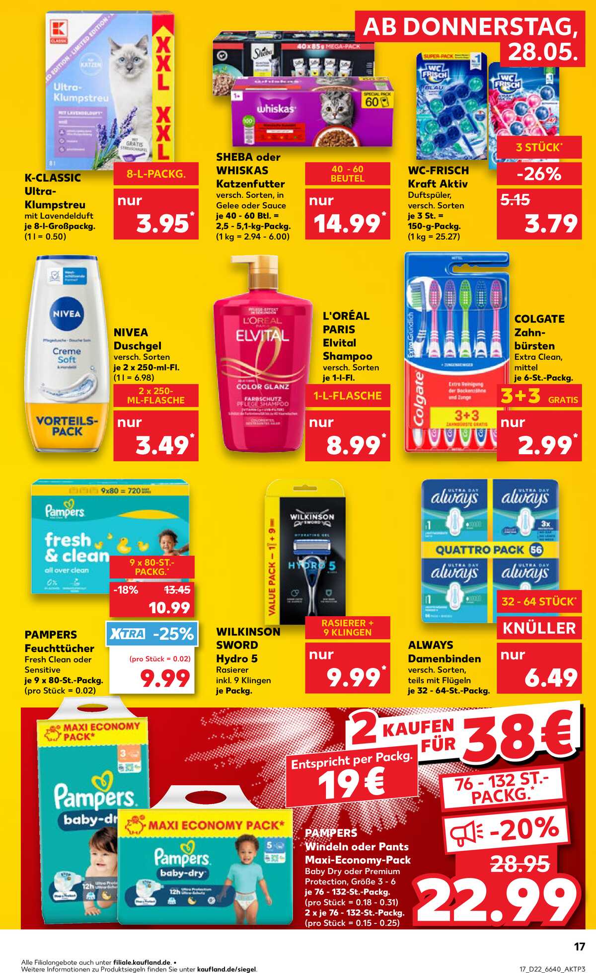 Leták Kaufland Německo 28.5.-3.6.2026 strana 17