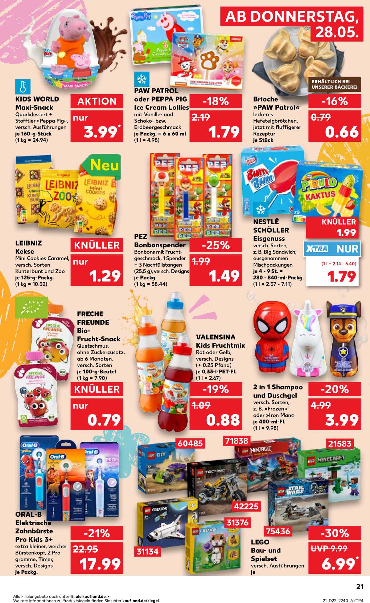 Leták Kaufland Německo 28.5.-3.6.2026 strana 21