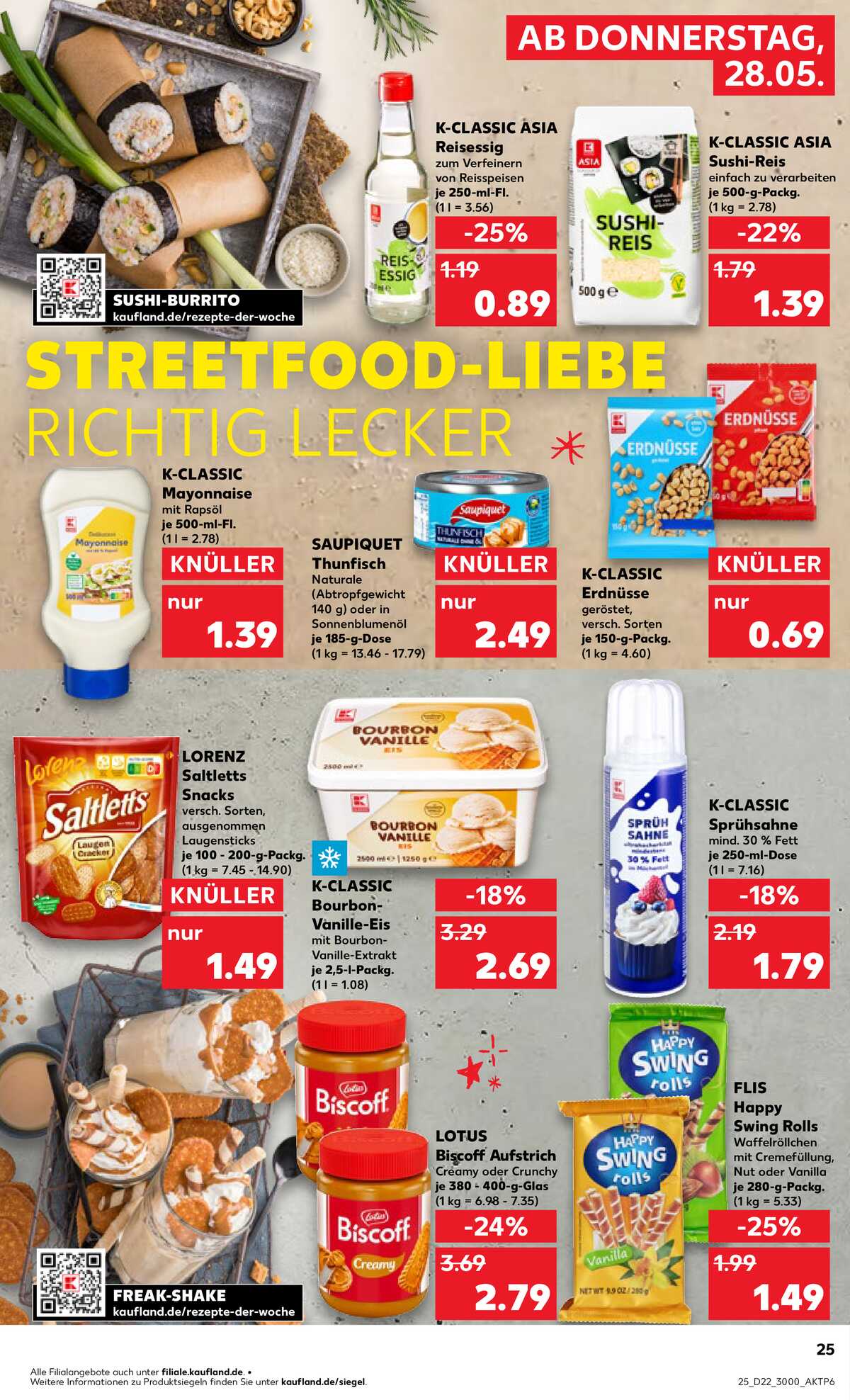 Leták Kaufland Německo 28.5.-3.6.2026 strana 25