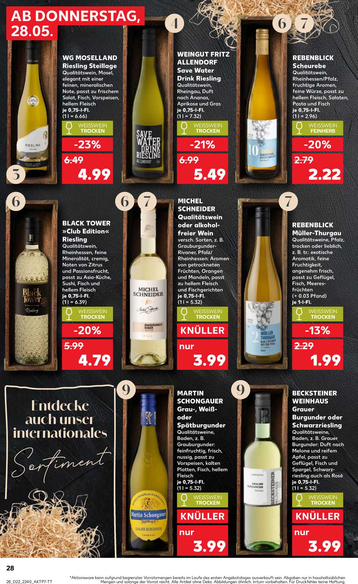 Leták Kaufland Německo 28.5.-3.6.2026 strana 28