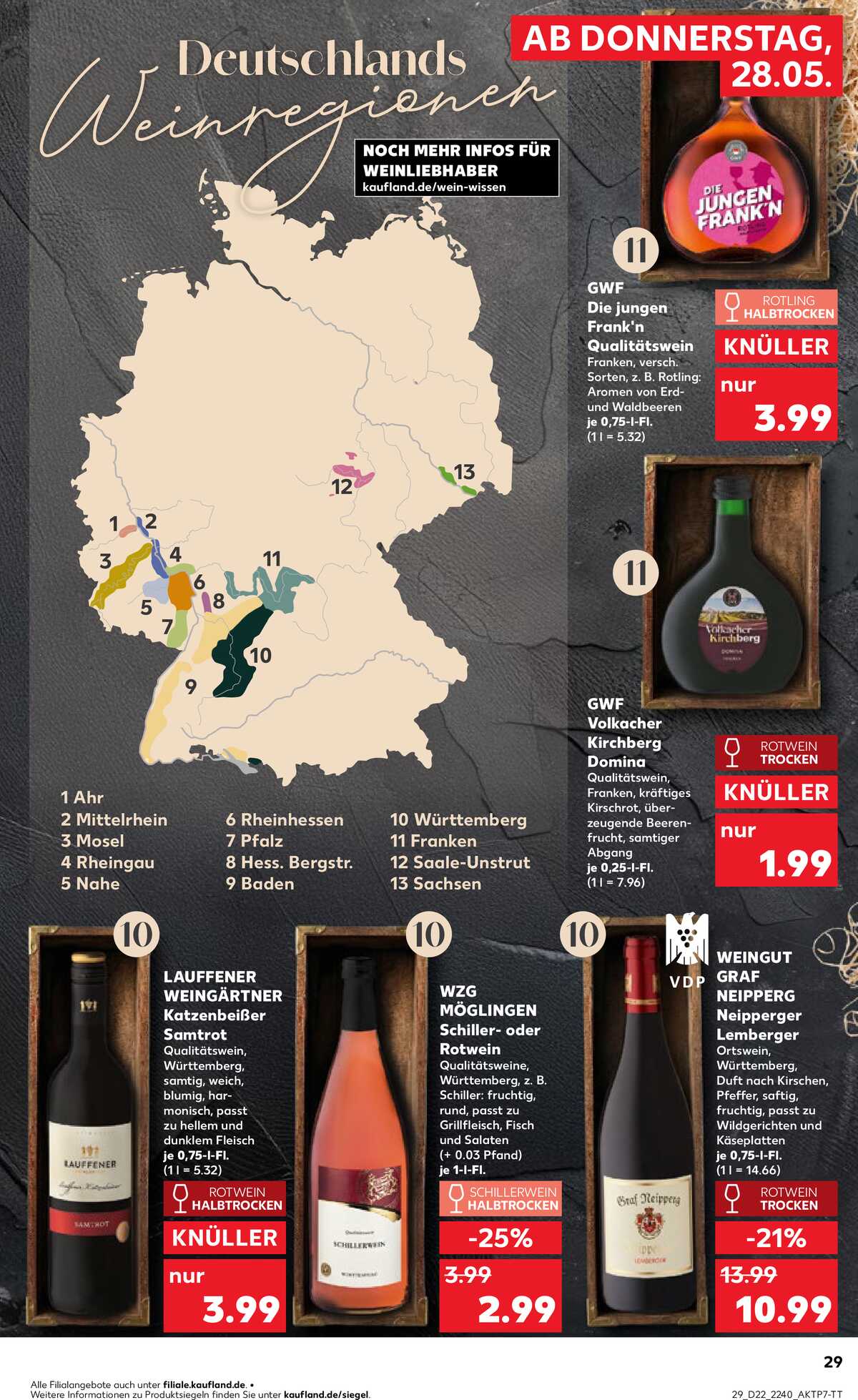 Leták Kaufland Německo 28.5.-3.6.2026 strana 29