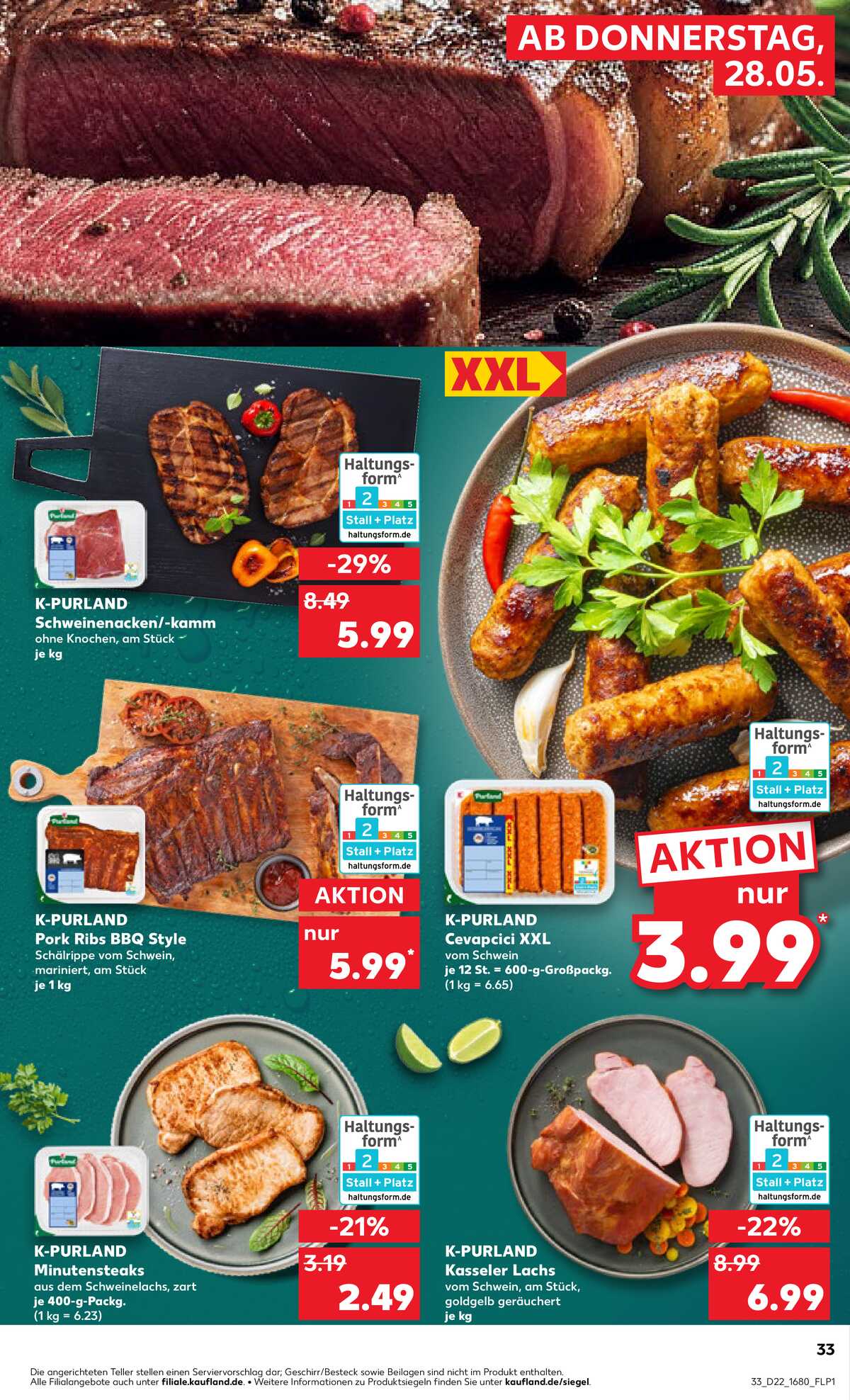 Leták Kaufland Německo 28.5.-3.6.2026 strana 33