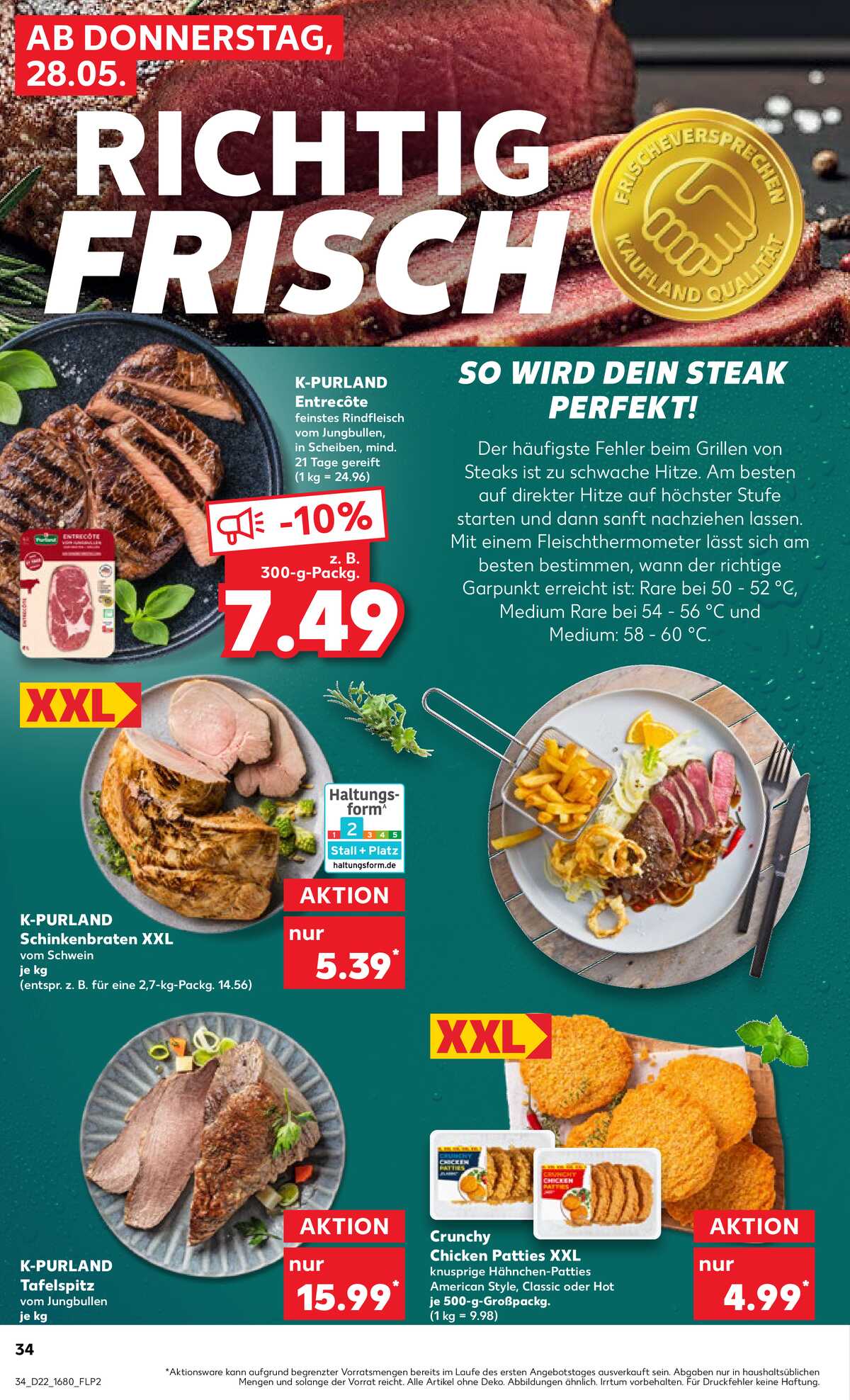Leták Kaufland Německo 28.5.-3.6.2026 strana 34