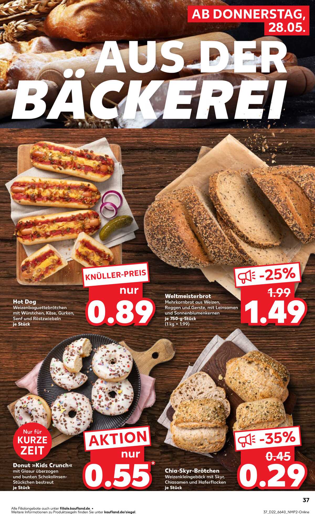 Leták Kaufland Německo 28.5.-3.6.2026 strana 37
