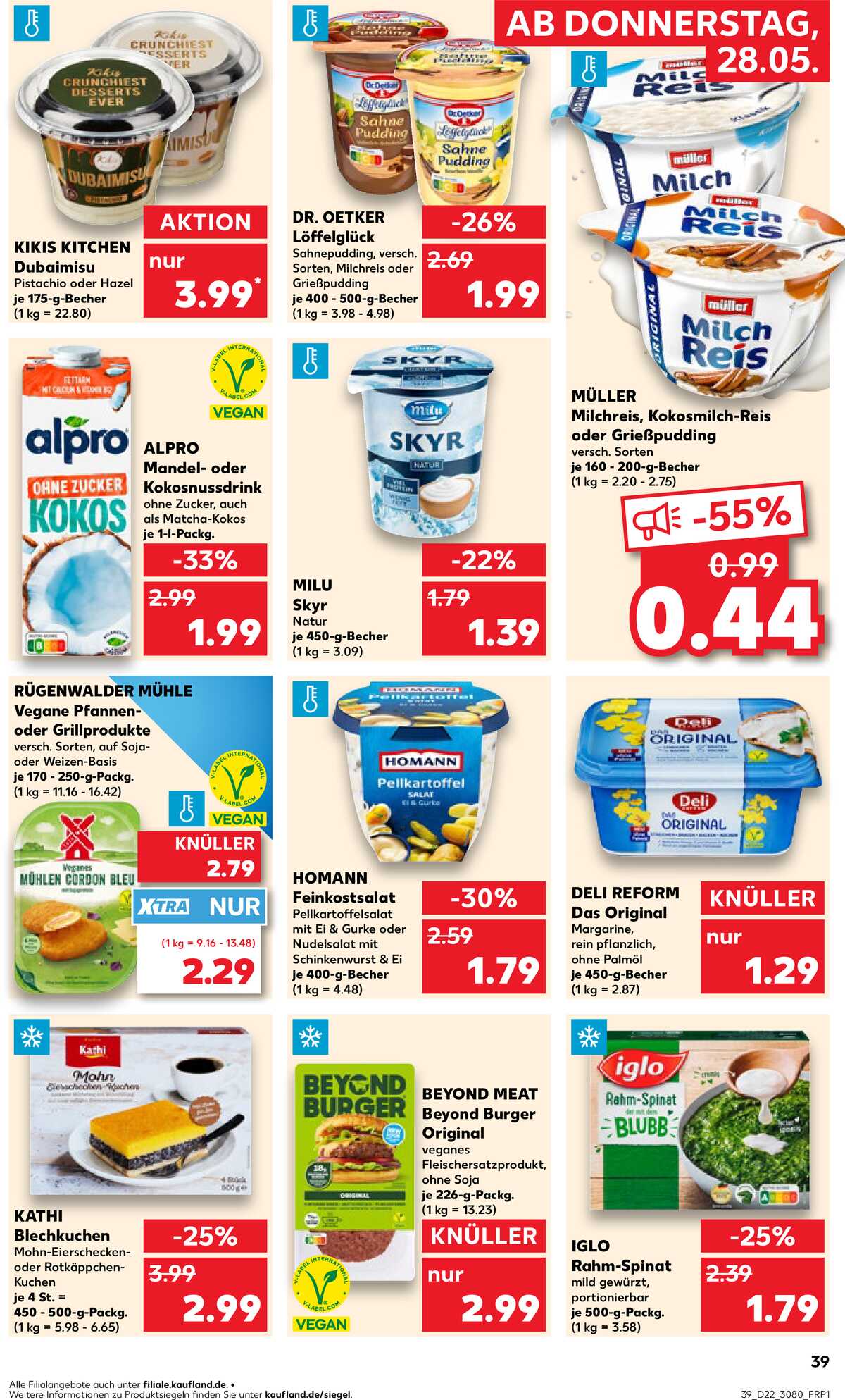 Leták Kaufland Německo 28.5.-3.6.2026 strana 39