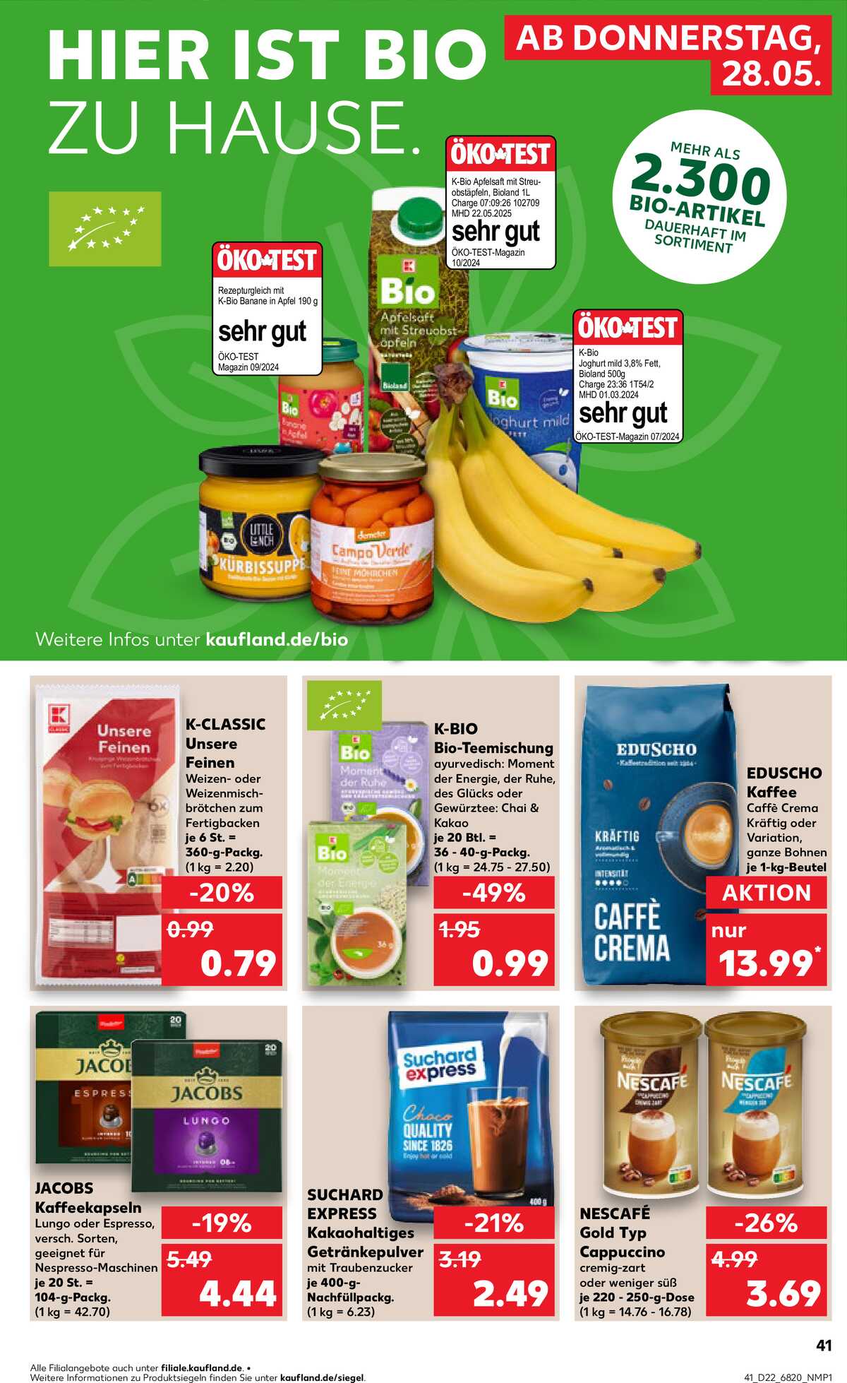 Leták Kaufland Německo 28.5.-3.6.2026 strana 41