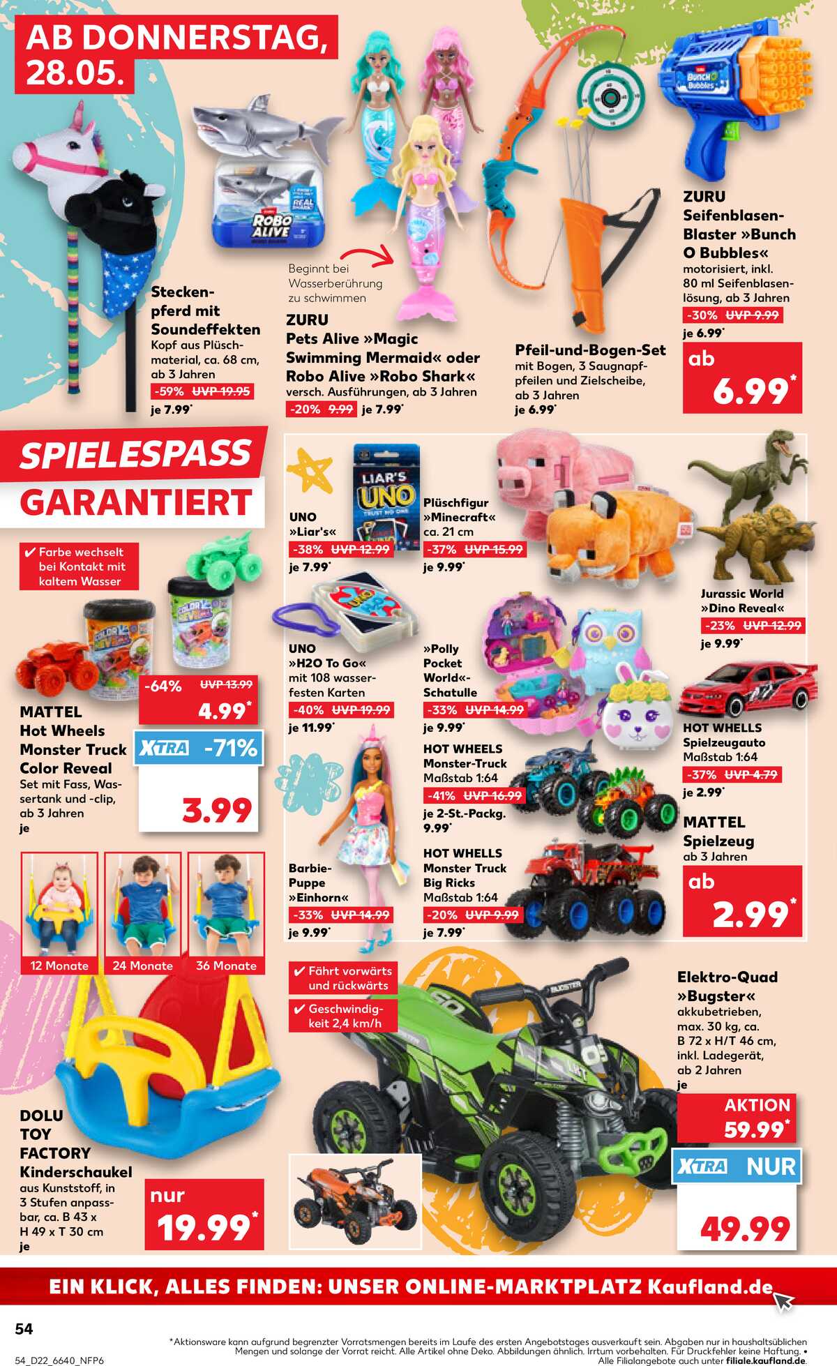 Leták Kaufland Německo 28.5.-3.6.2026 strana 54