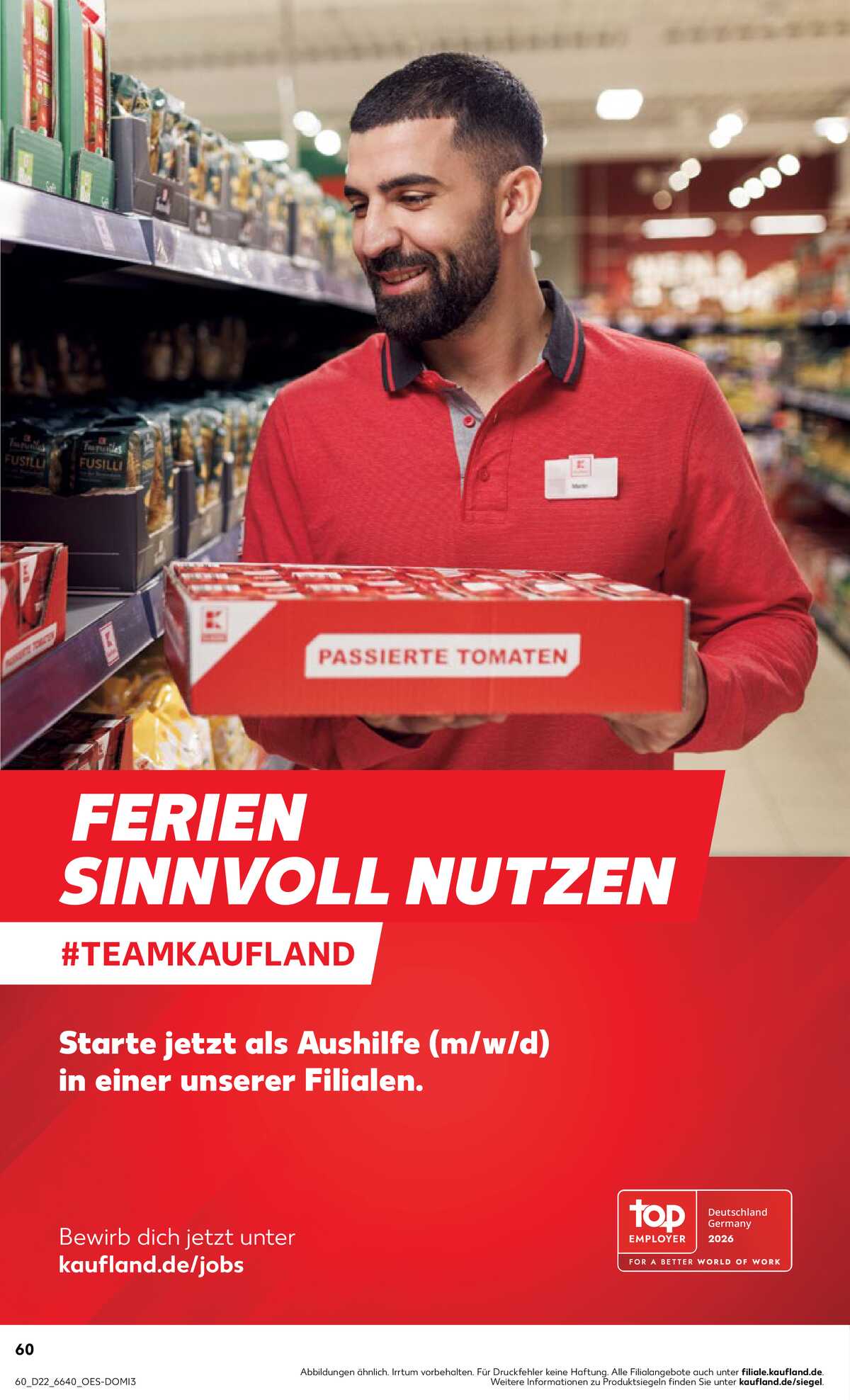 Leták Kaufland Německo 28.5.-3.6.2026 strana 60
