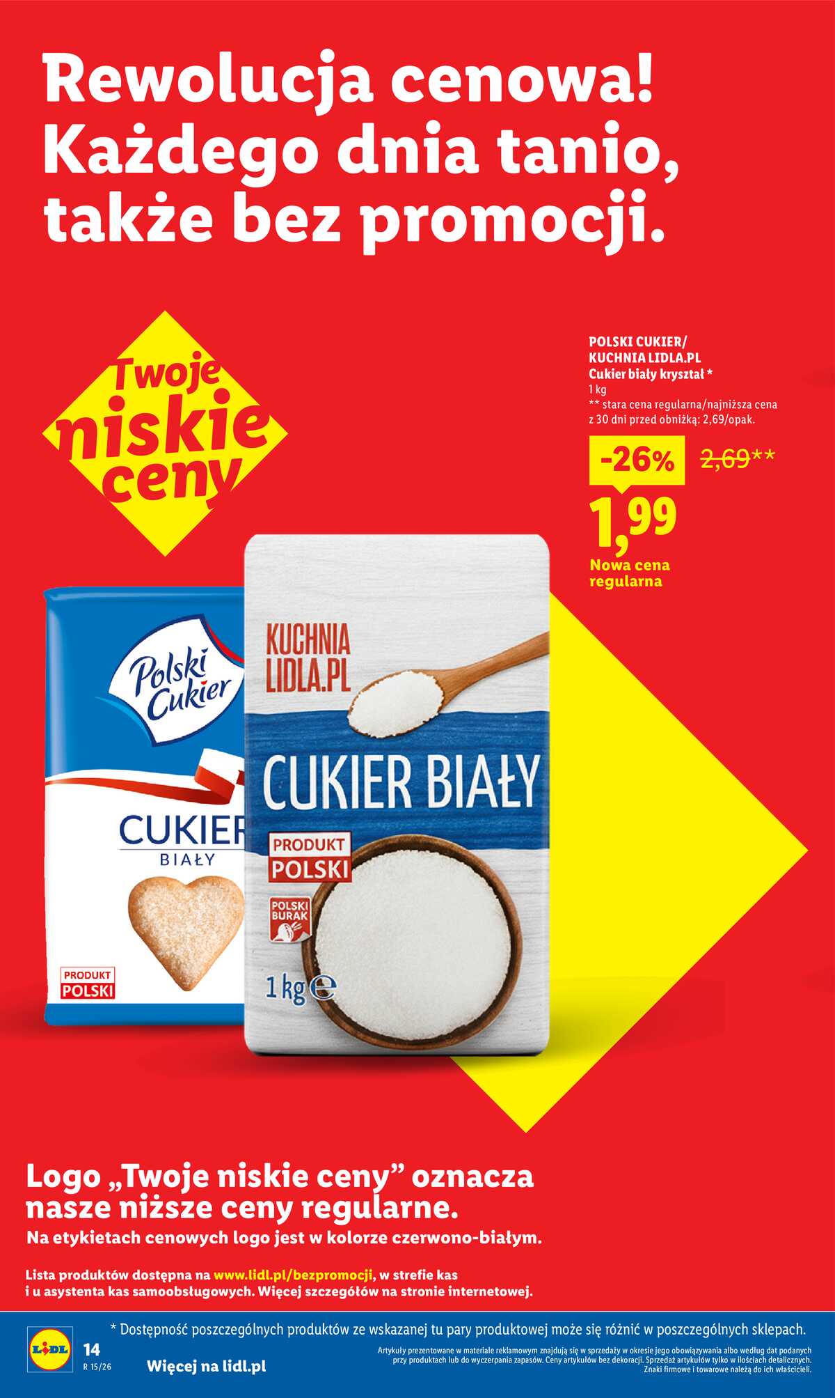 Leták Lidl Polsko 23.5.-1.7.2026 - Cenová revoluce! strana 14