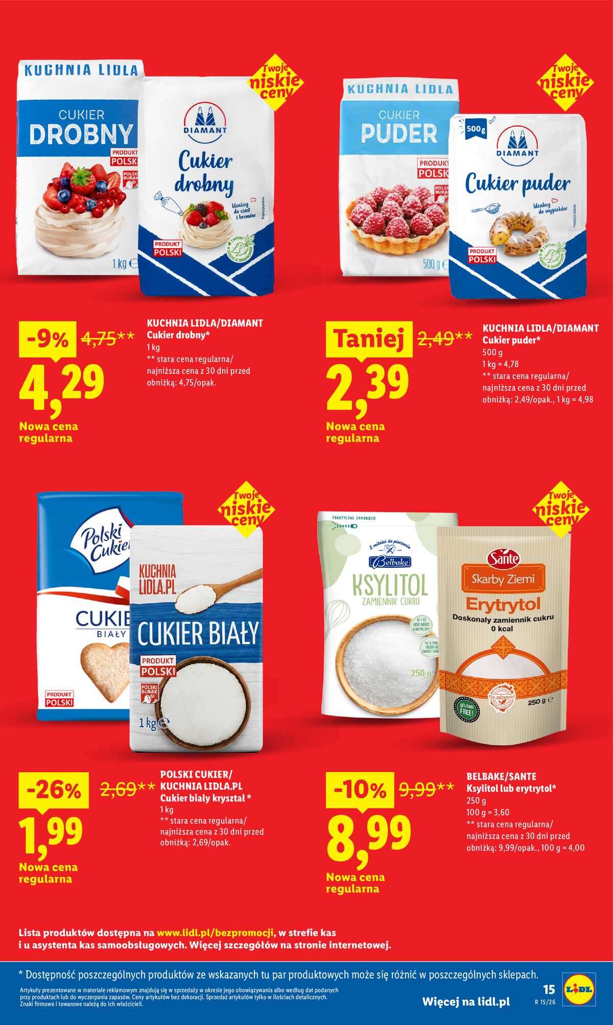 Leták Lidl Polsko 23.5.-1.7.2026 - Cenová revoluce! strana 15