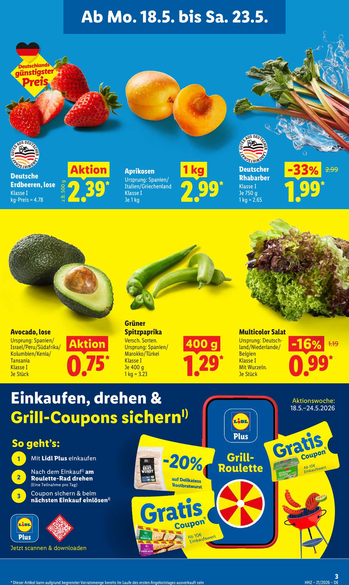 Leták Lidl Německo 18.5.-23.5.2026 strana 7
