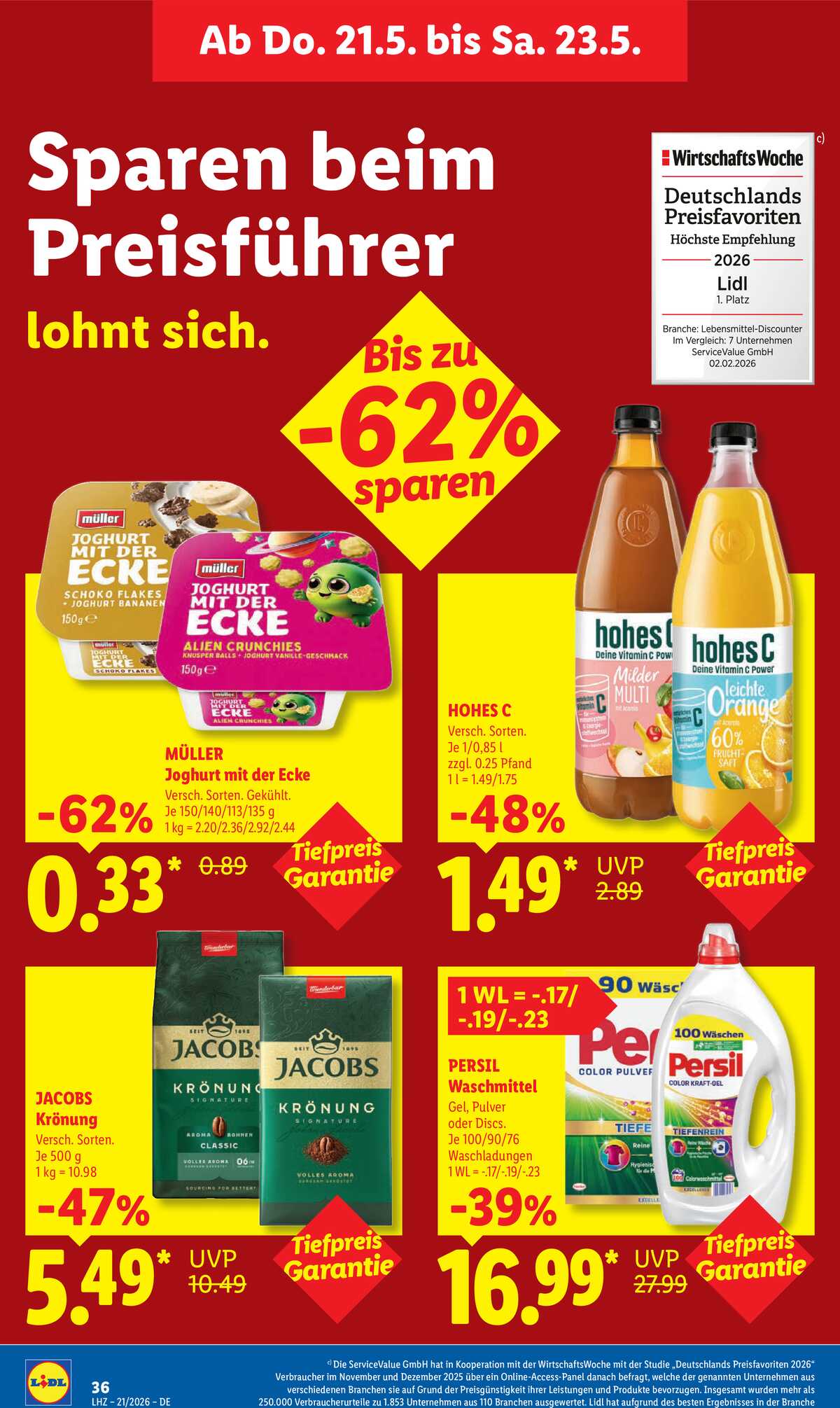 Leták Lidl Německo 18.5.-23.5.2026 strana 64