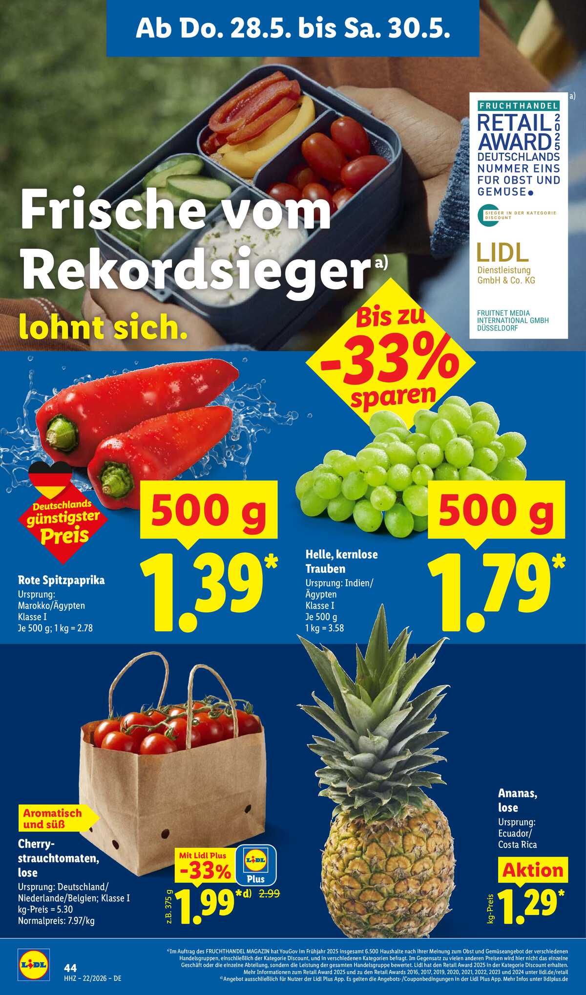 Leták Lidl Německo 26.5.-30.5.2026 strana 62