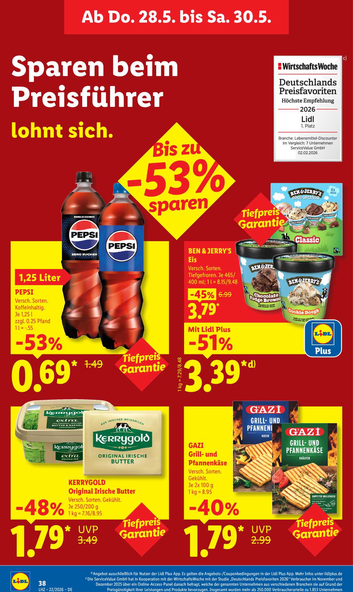 Leták Lidl Německo 26.5.-30.5.2026 strana 64
