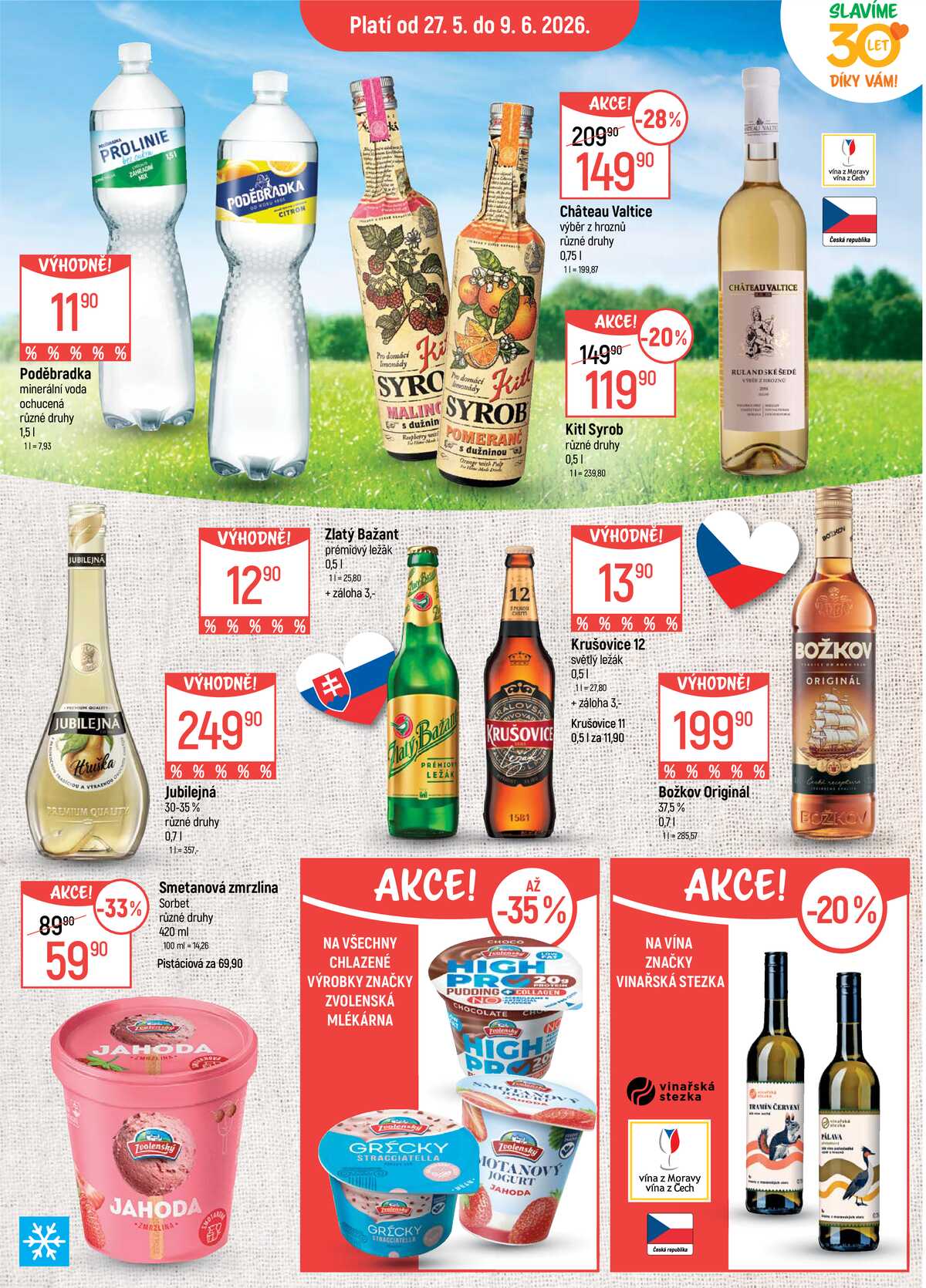 Akční leták Globus 27.5. - 9.6.2026 - Globus Praha - Centrum Černý Most strana 4