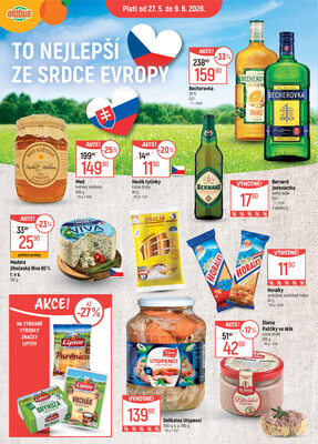 Akční leták Globus 27.5. - 9.6.2026 - Globus Praha - Centrum Černý Most