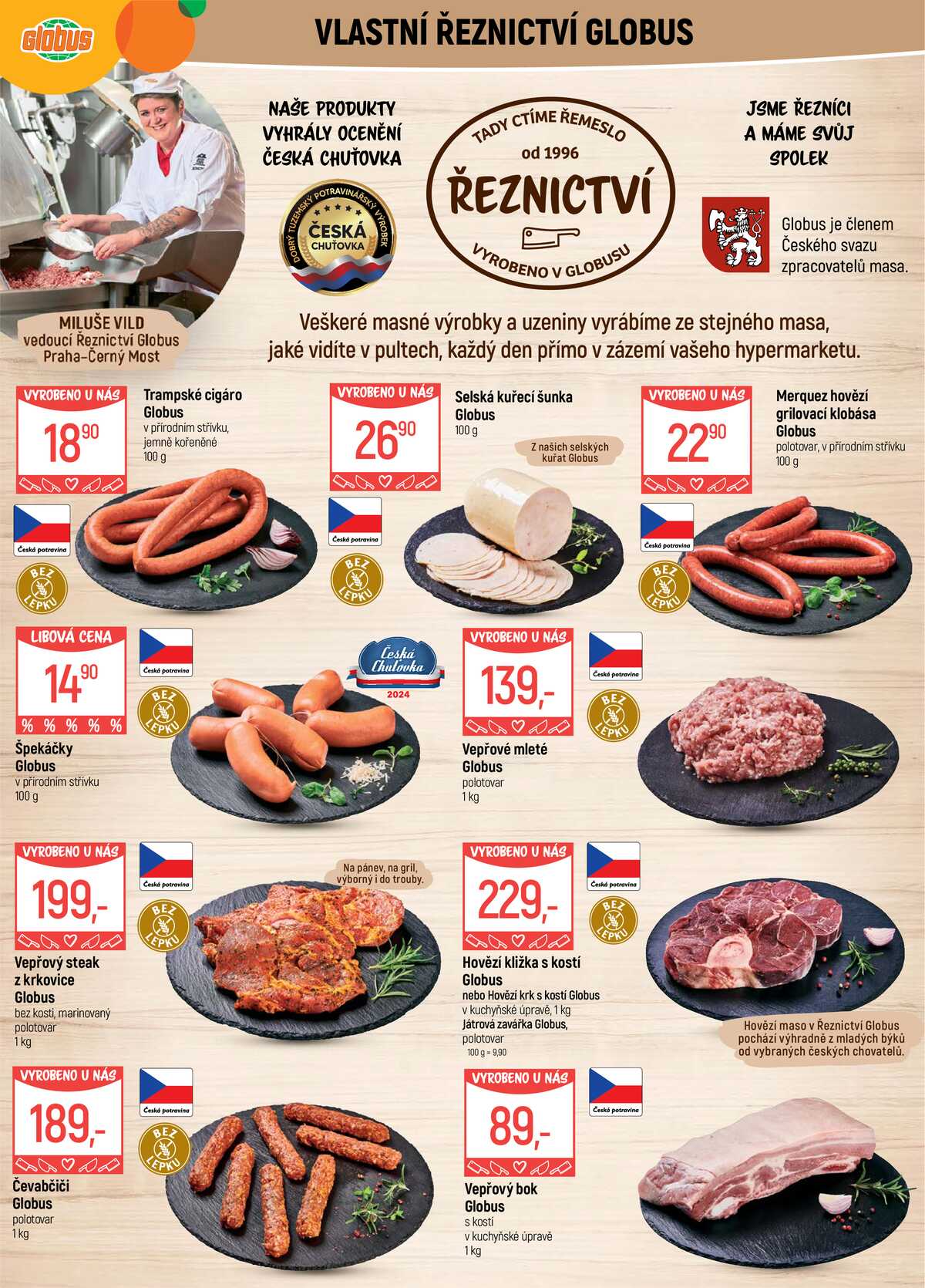 Akční leták Globus 27.5. - 2.6.2026 - Globus Praha - Centrum Černý Most strana 5