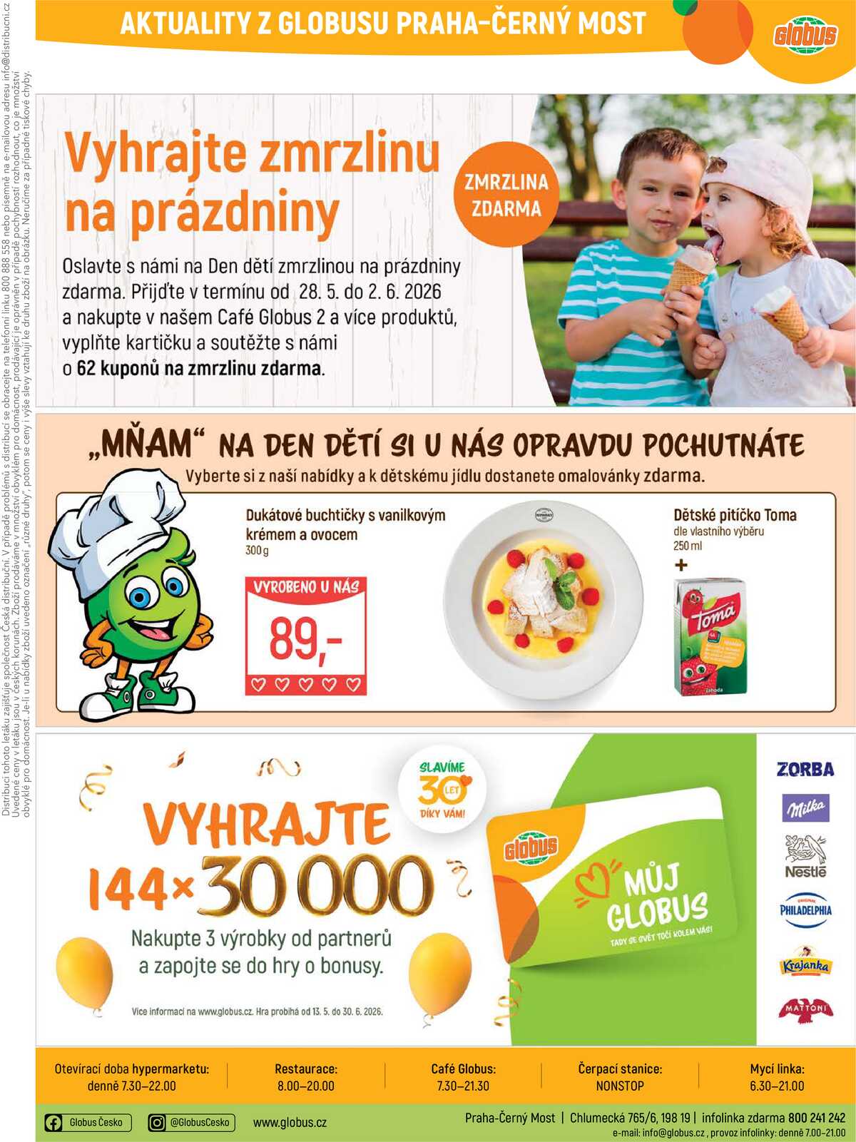 Akční leták Globus 27.5. - 2.6.2026 - Globus Praha - Centrum Černý Most strana 41
