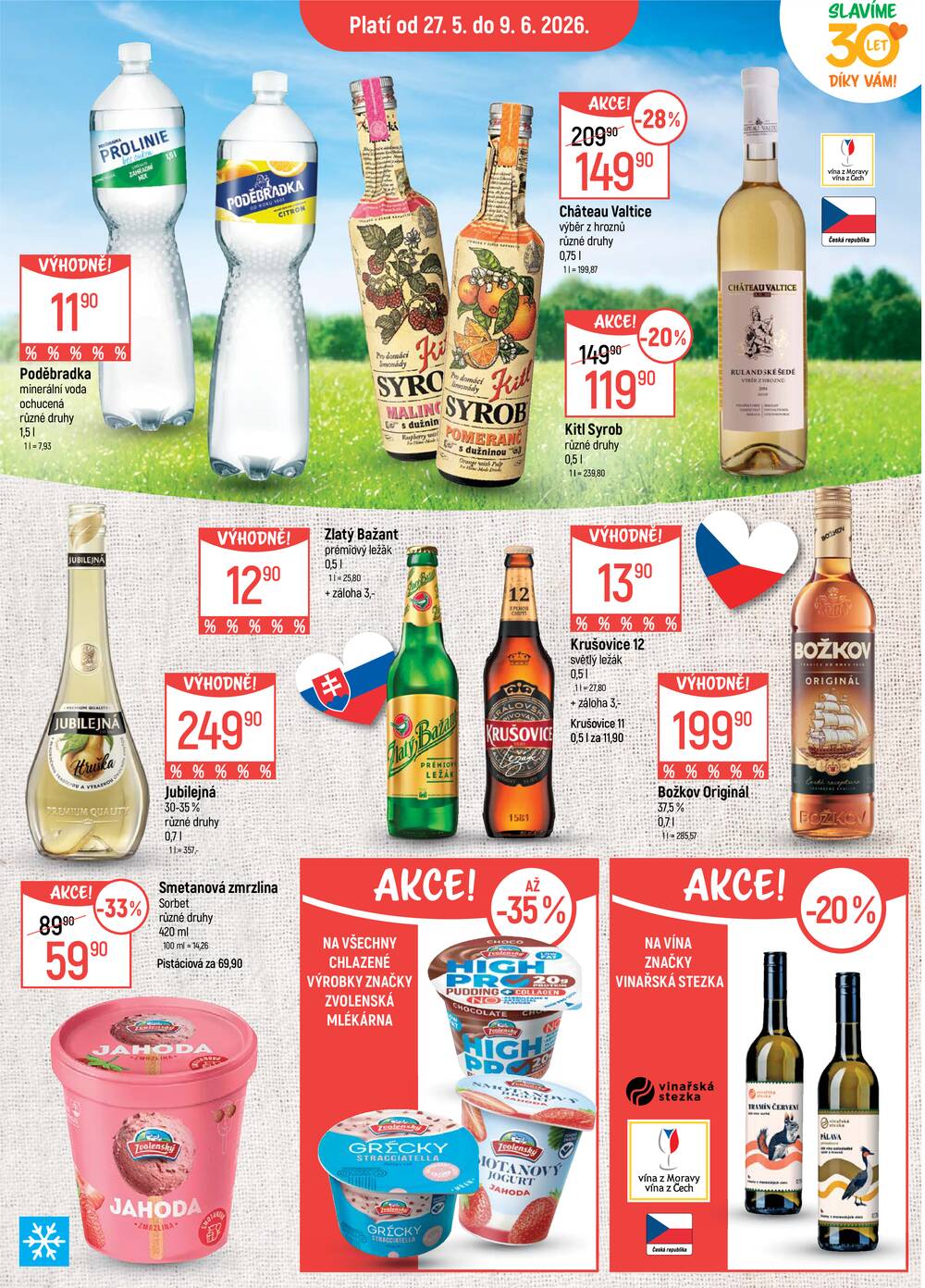 Akční leták Globus 27.5. - 2.6.2026 - Globus Praha - Čakovice