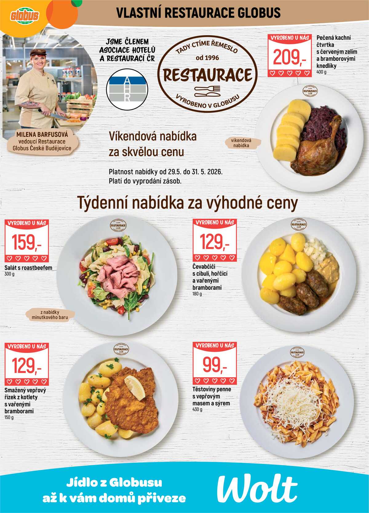 Akční leták Globus 27.5. - 2.6.2026 - Globus České Budějovice strana 7