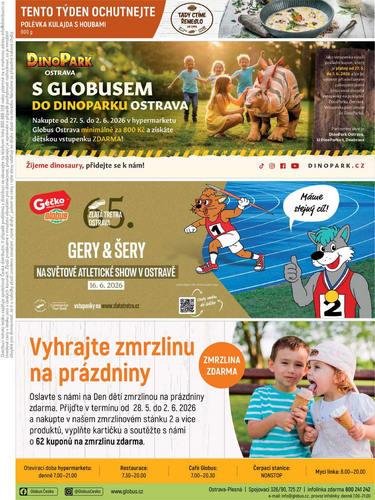 Akční leták Globus 27.5. - 2.6.2026 - Globus Ostrava strana 41