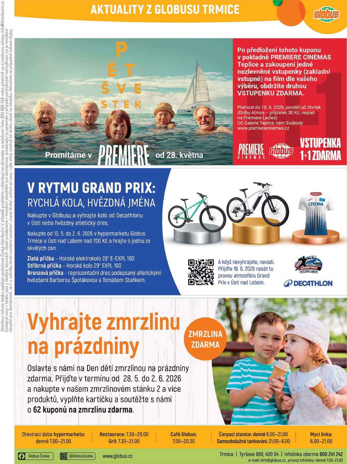 Akční leták Globus 27.5. - 2.6.2026 - Globus Trmice u Ústí nad Labem strana 41