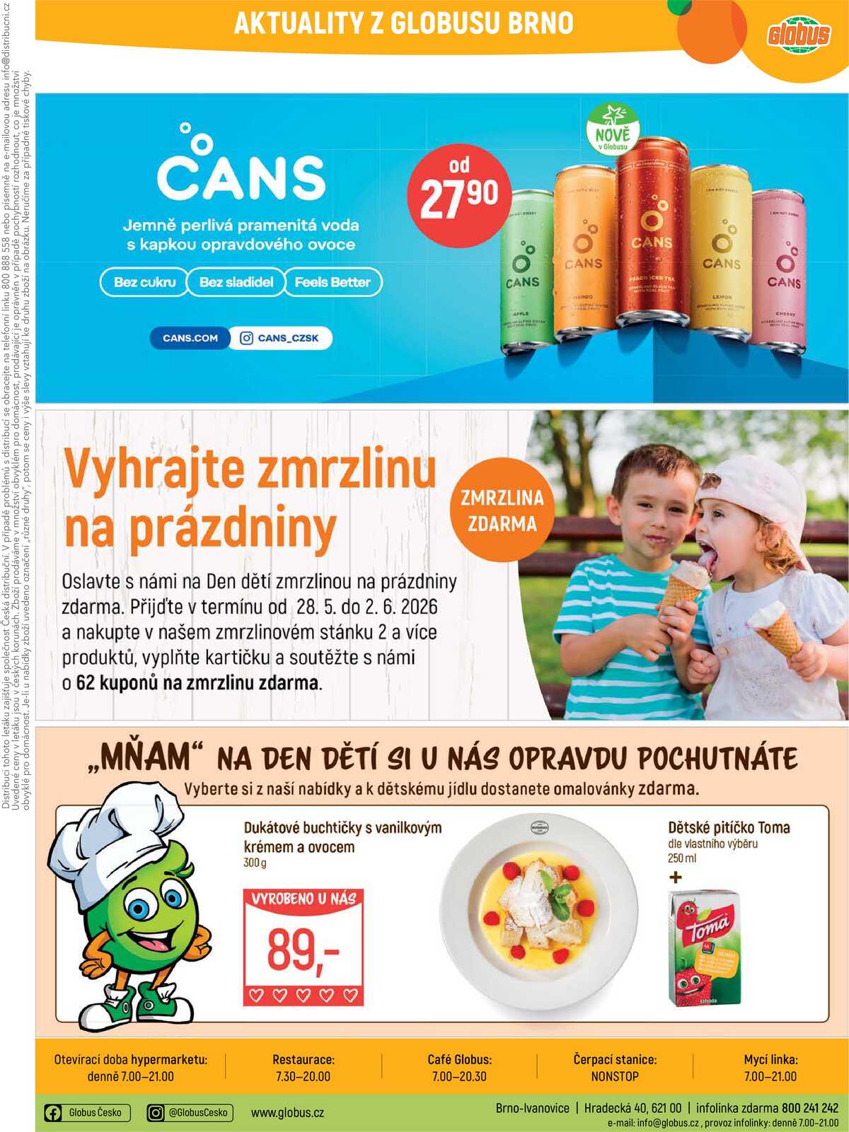 Akční leták Globus 27.5. - 2.6.2026 - Globus Brno Ivanovice strana 41