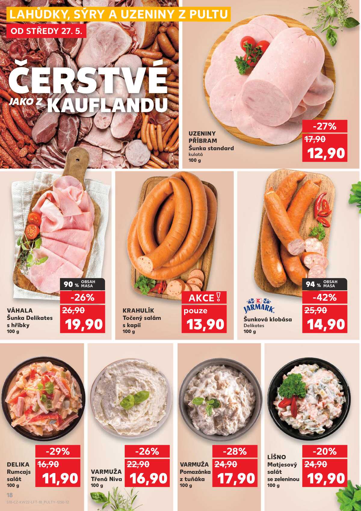 Kaufland 27.5. - 2.6. - Kaufland - Veselí nad Lužnicí - Budějovická strana 18