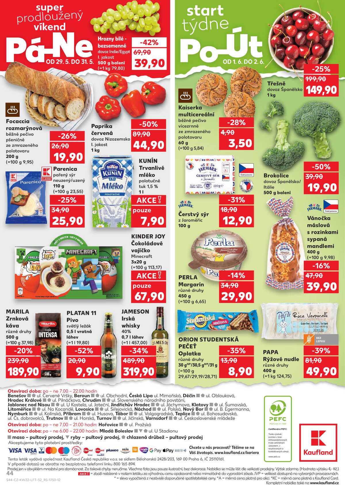 Kaufland 27.5. - 2.6. - Kaufland - Náchod strana 44