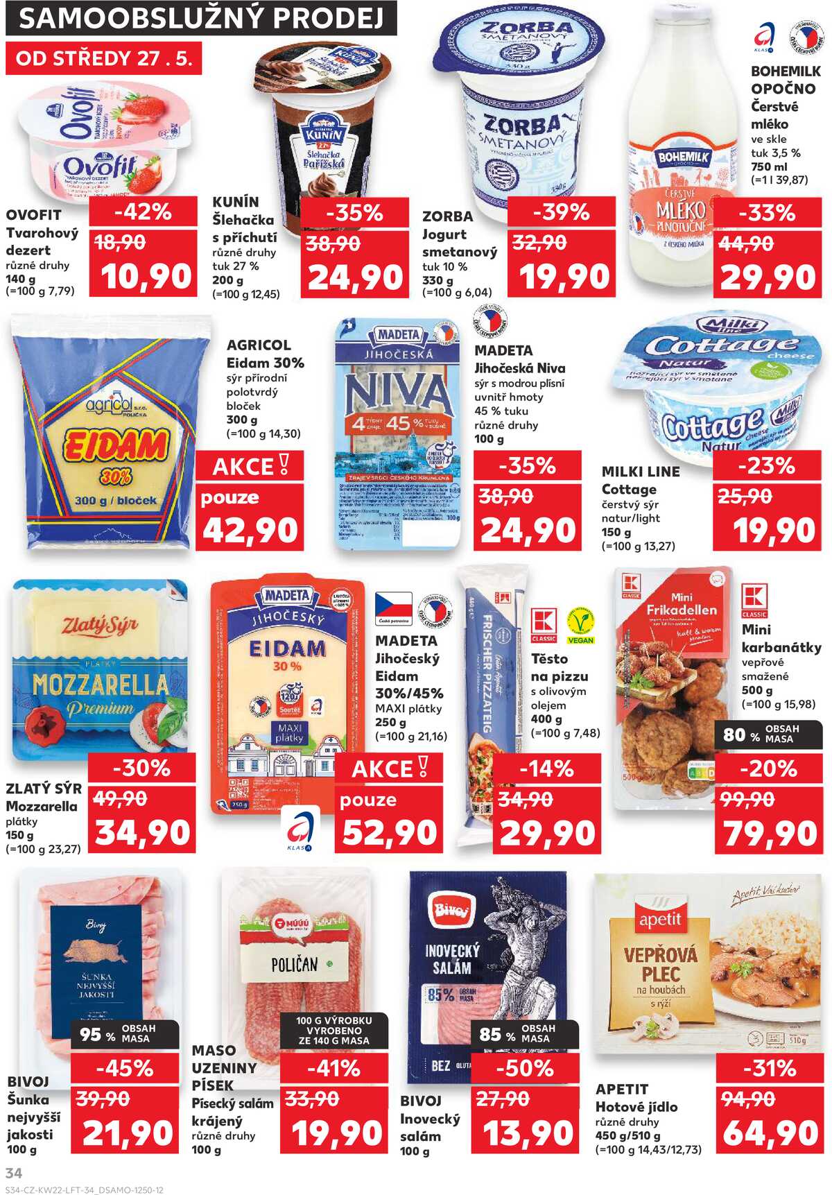 Kaufland 27.5. - 2.6. - Kaufland - Nymburk strana 34