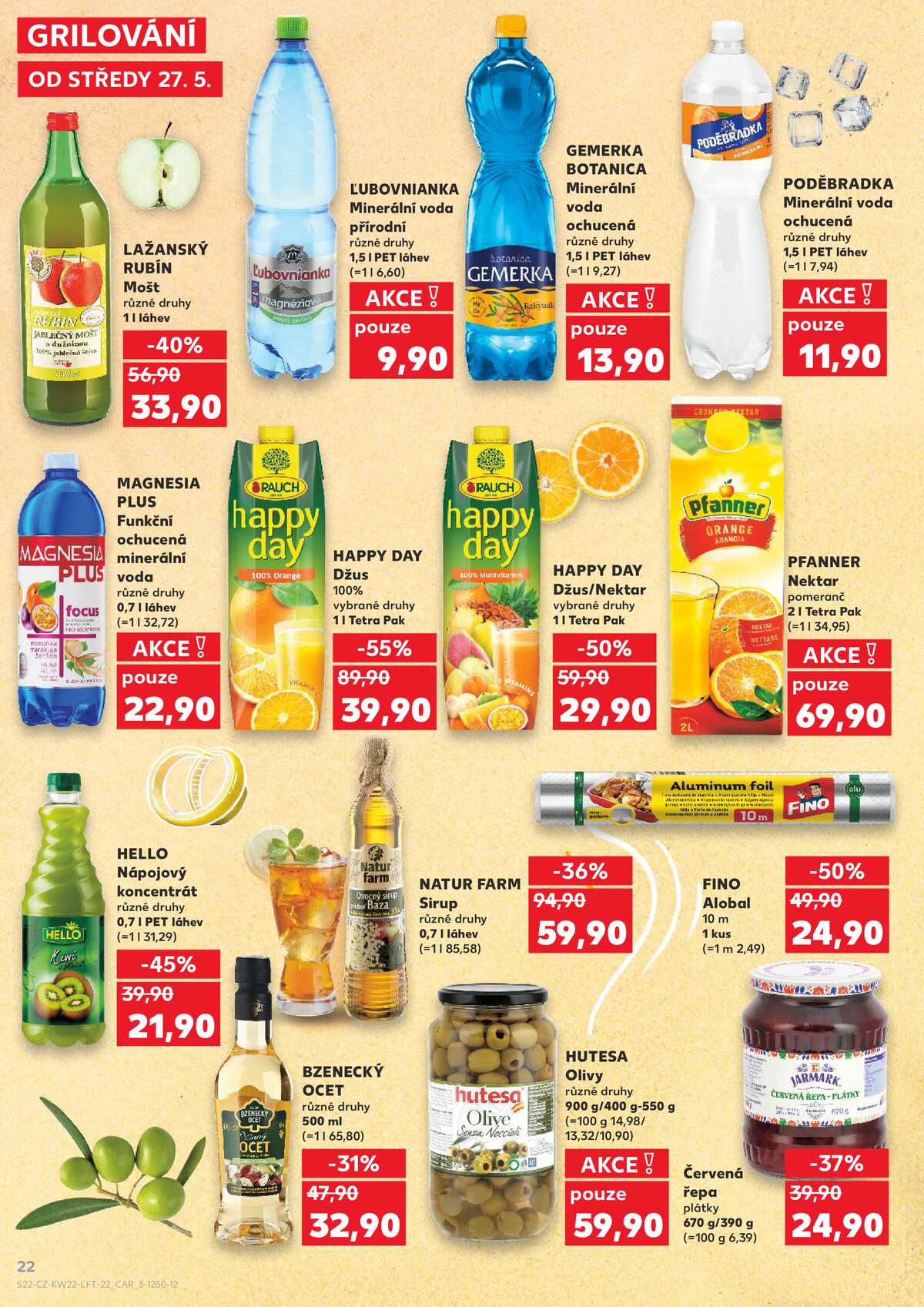 Kaufland 27.5. - 2.6. - Kaufland - Olomouc - Hněvotínská strana 22