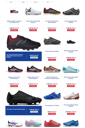 Intersport Kopačky a míče - 24. 5. 2026
