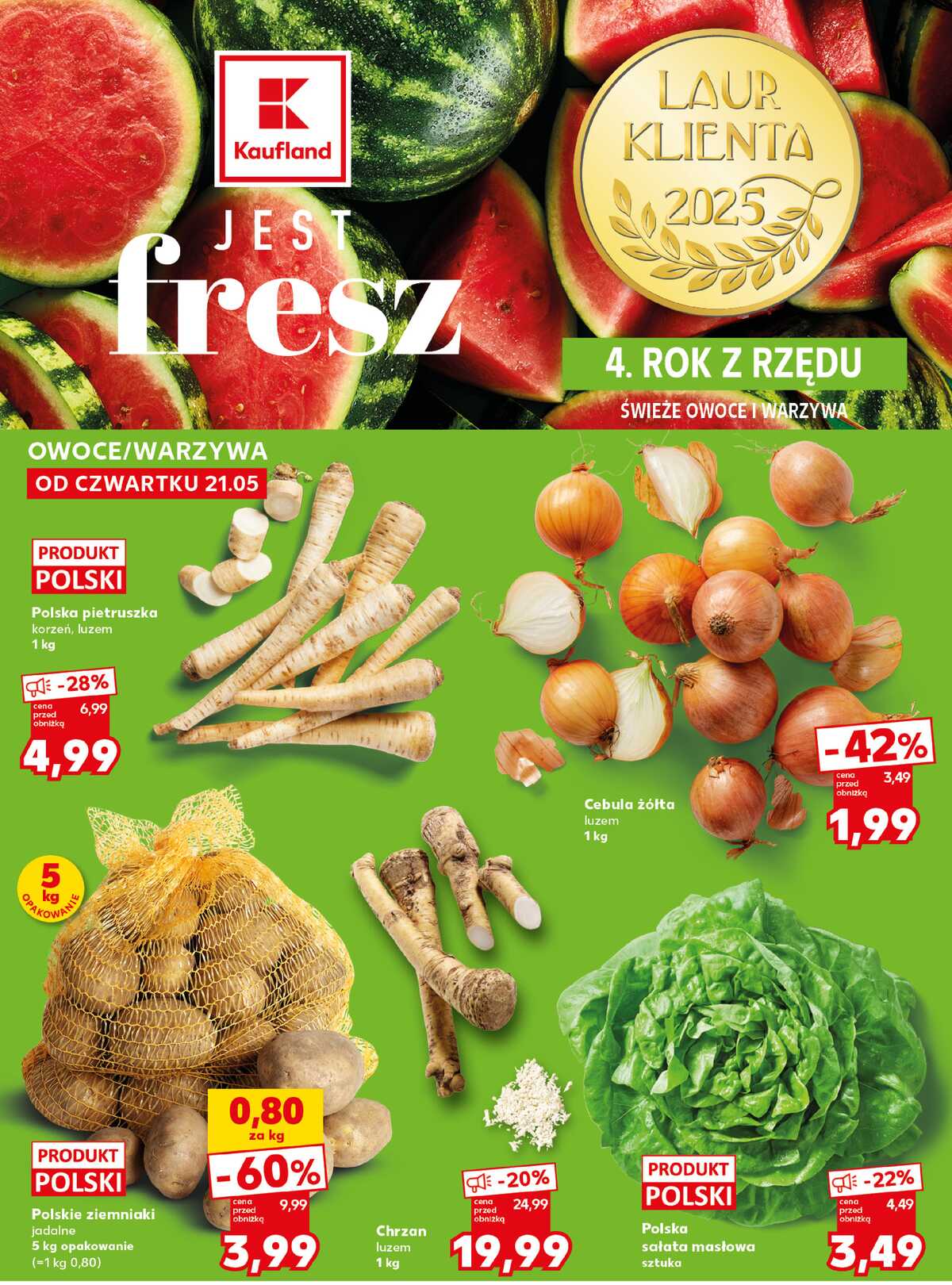 Leták Kaufland Polsko 25.5.-27.5.2026 - Silný start strana 18