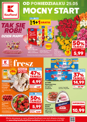 Leták Kaufland Polsko 25.5.-27.5.2026 - Silný start