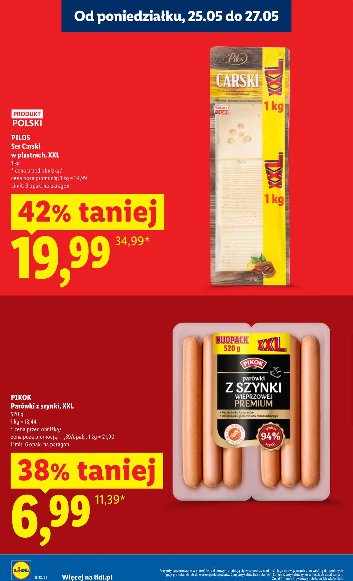 Leták Lidl Polsko 25.5.-27.5.2026 - Zpravodaj platný od 25.05 do 27.05 strana 16