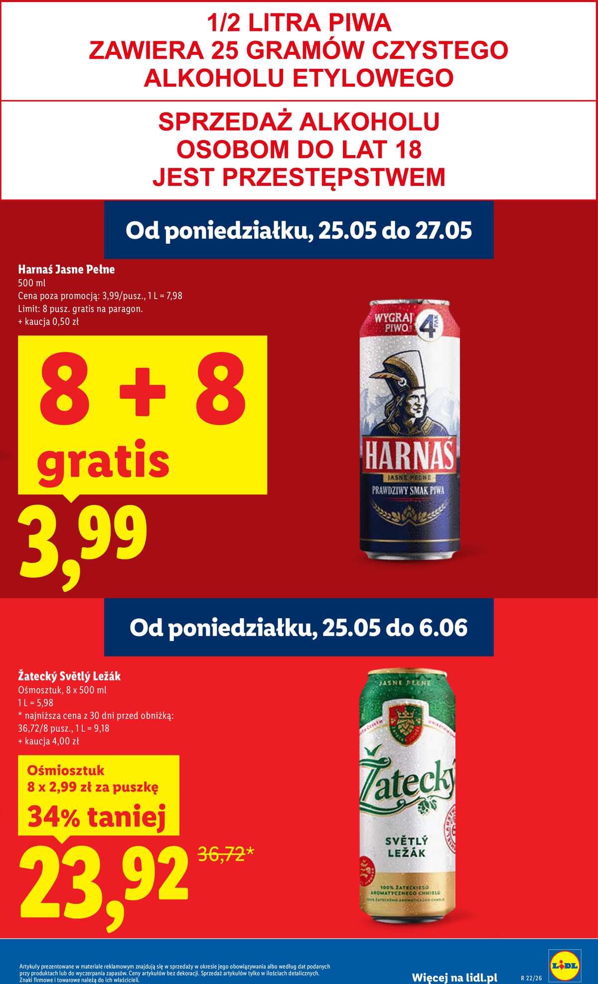 Leták Lidl Polsko 25.5.-27.5.2026 - Zpravodaj platný od 25.05 do 27.05 strana 25