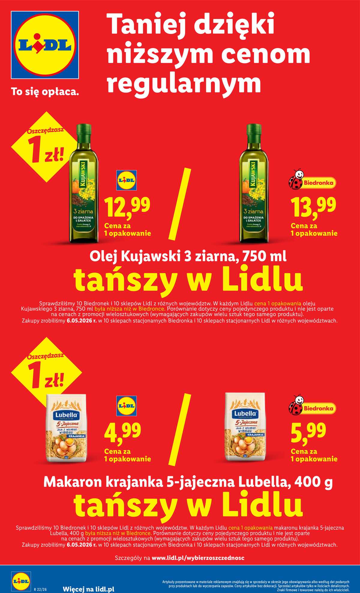 Leták Lidl Polsko 25.5.-27.5.2026 - Zpravodaj platný od 25.05 do 27.05 strana 26
