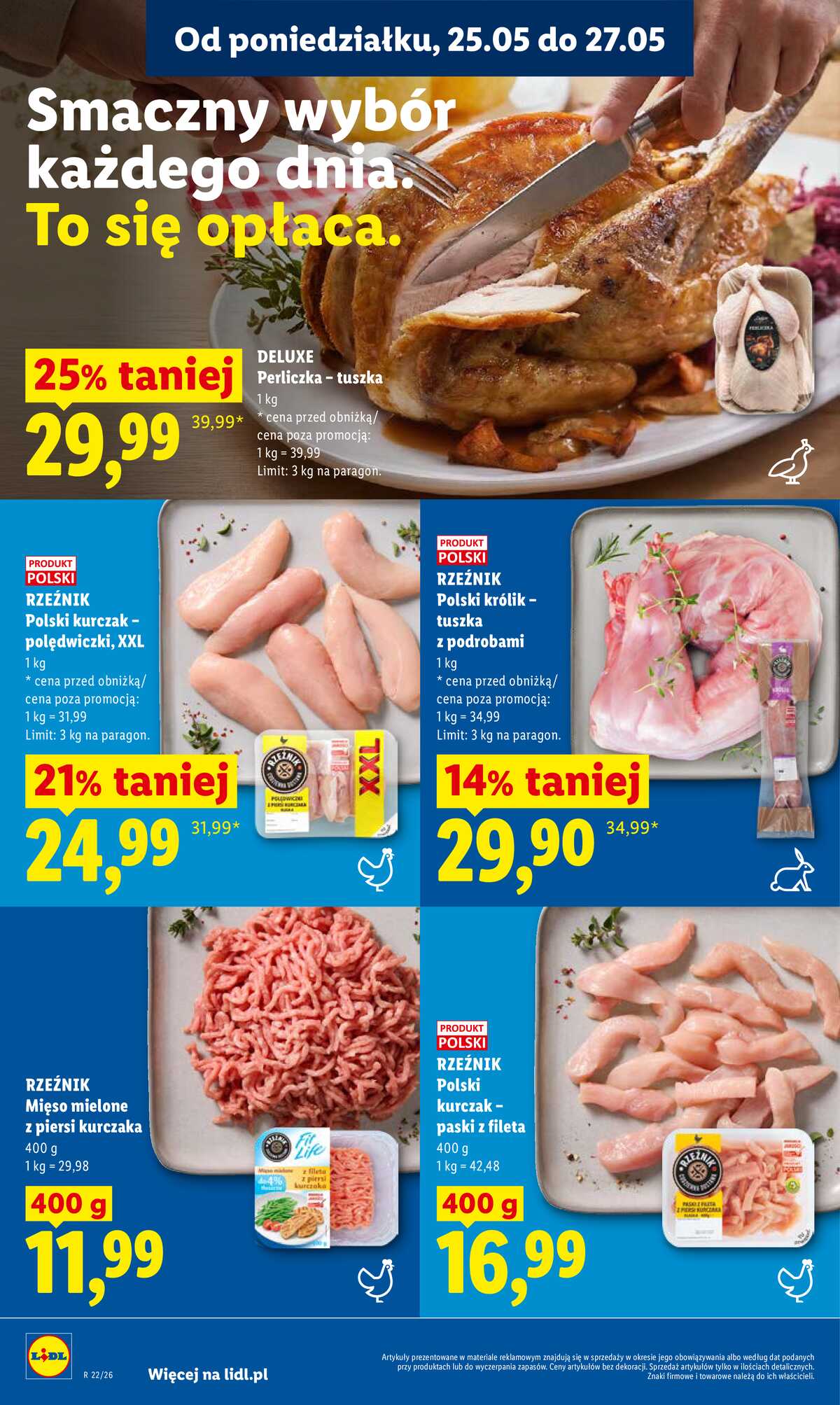 Leták Lidl Polsko 25.5.-27.5.2026 - Zpravodaj platný od 25.05 do 27.05 strana 48