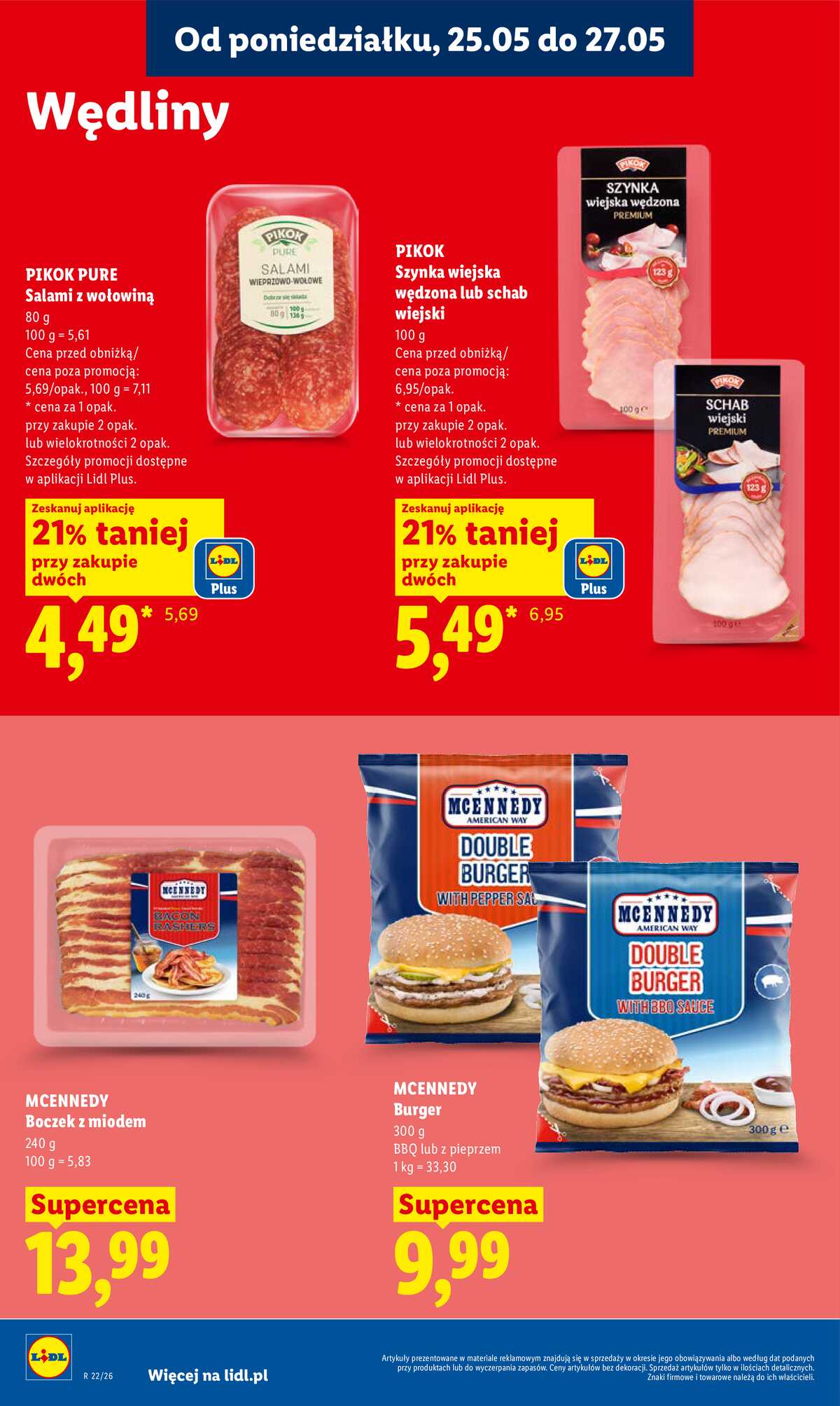 Leták Lidl Polsko 25.5.-27.5.2026 - Zpravodaj platný od 25.05 do 27.05 strana 50