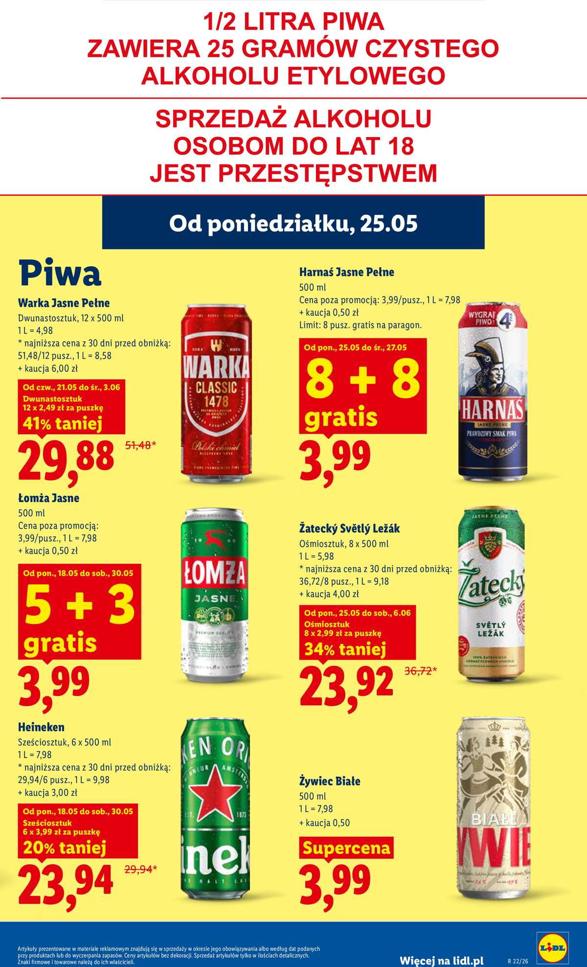 Leták Lidl Polsko 25.5.-27.5.2026 - Zpravodaj platný od 25.05 do 27.05 strana 73