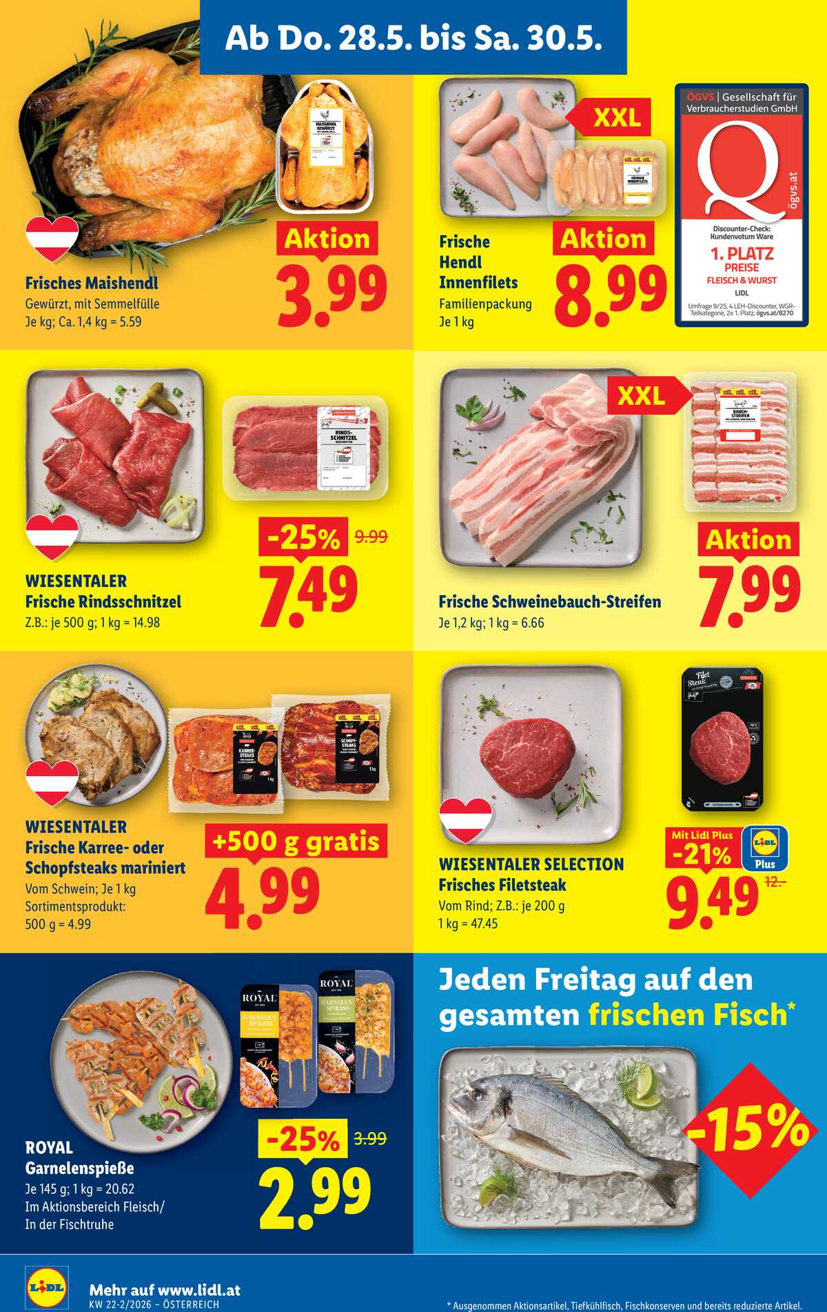 Leták Lidl Rakousko 28.5.-2.6.2026 strana 8