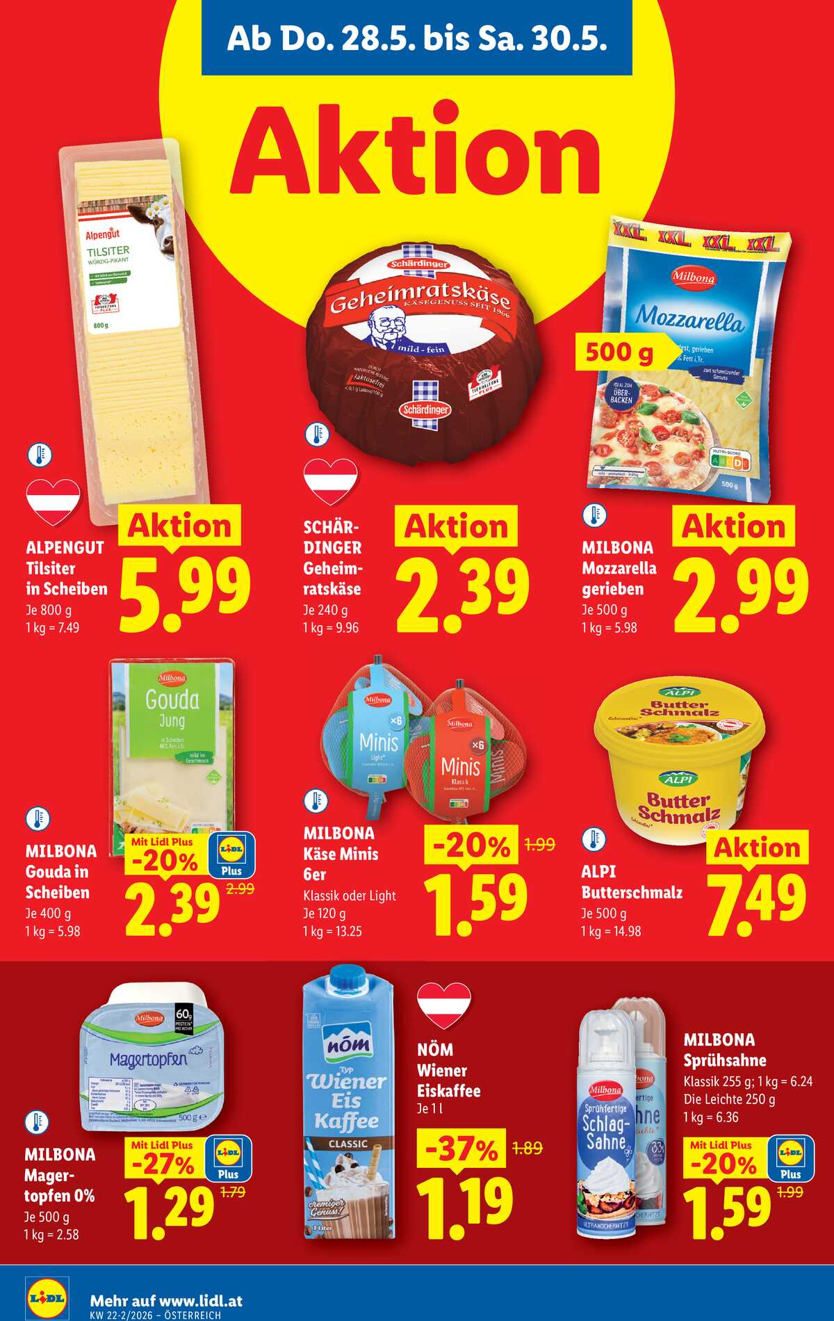 Leták Lidl Rakousko 28.5.-2.6.2026 strana 10