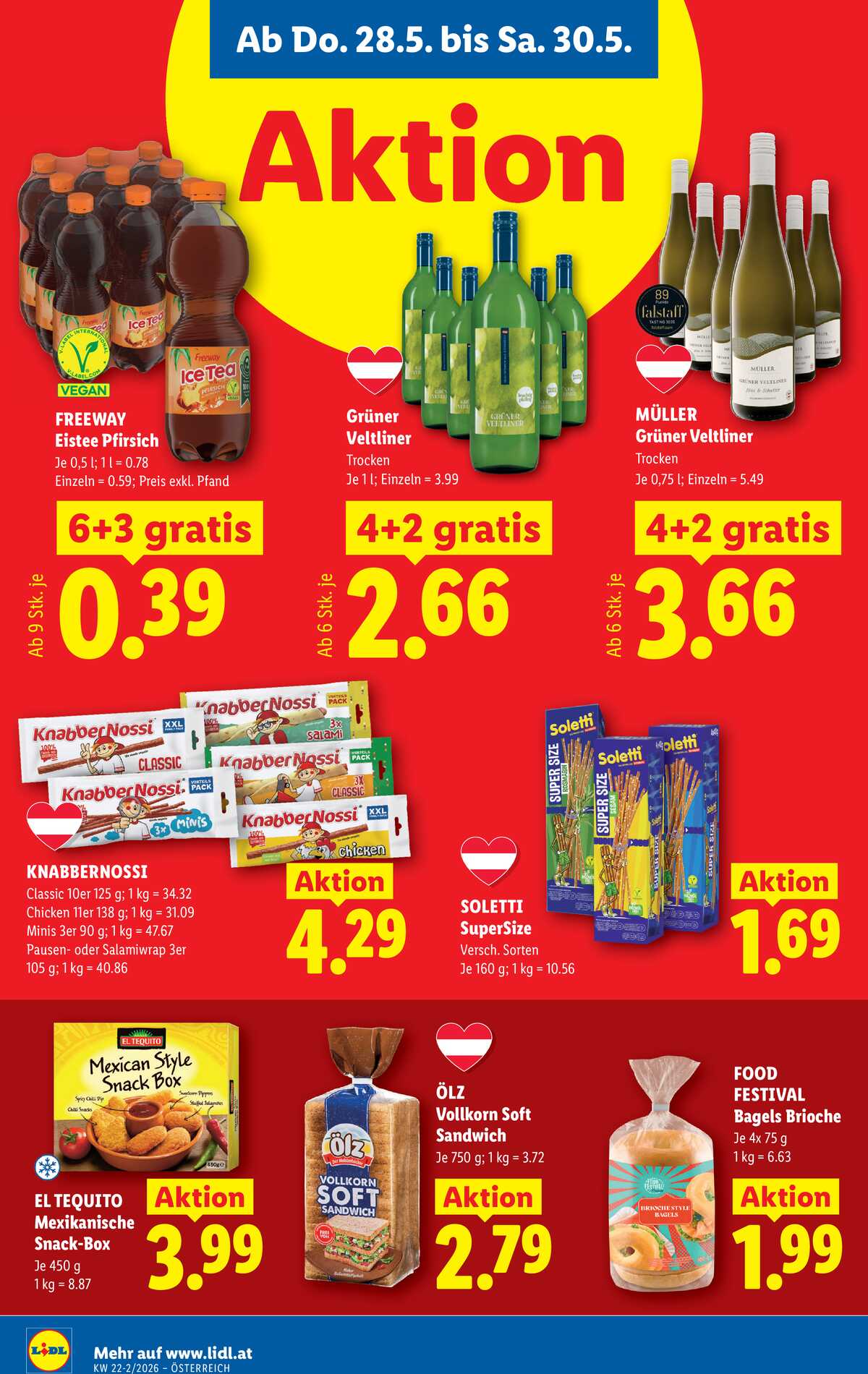 Leták Lidl Rakousko 28.5.-2.6.2026 strana 12