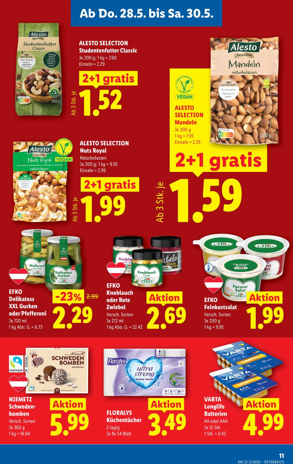 Leták Lidl Rakousko 28.5.-2.6.2026 strana 13