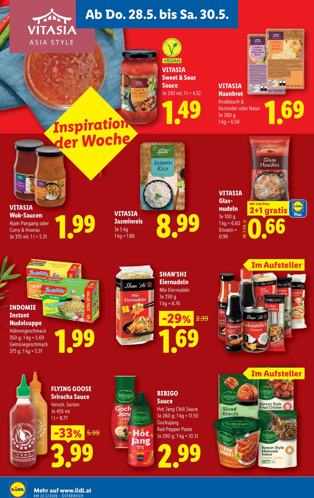 Leták Lidl Rakousko 28.5.-2.6.2026 strana 16
